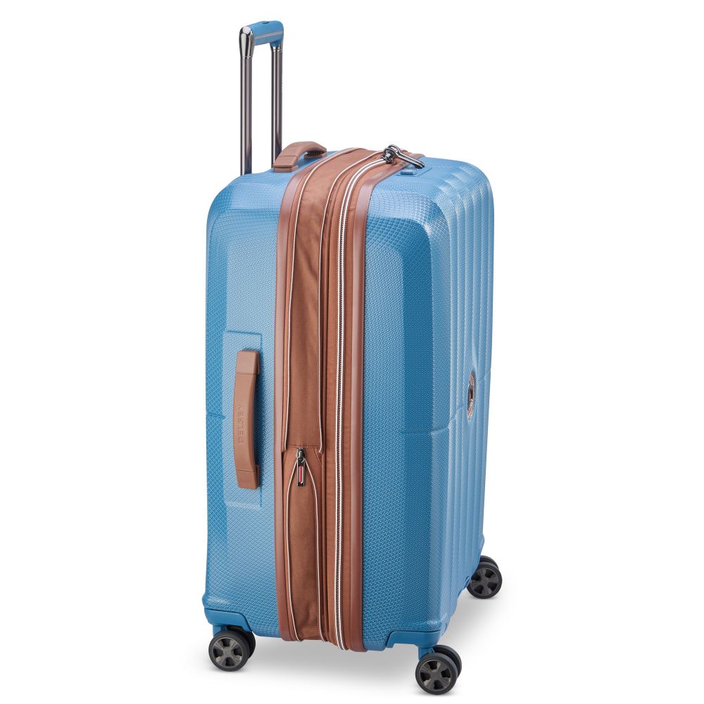 CARROUSEL | 30-Inch Expandable Check-In Suitcase, Ultramarine blue