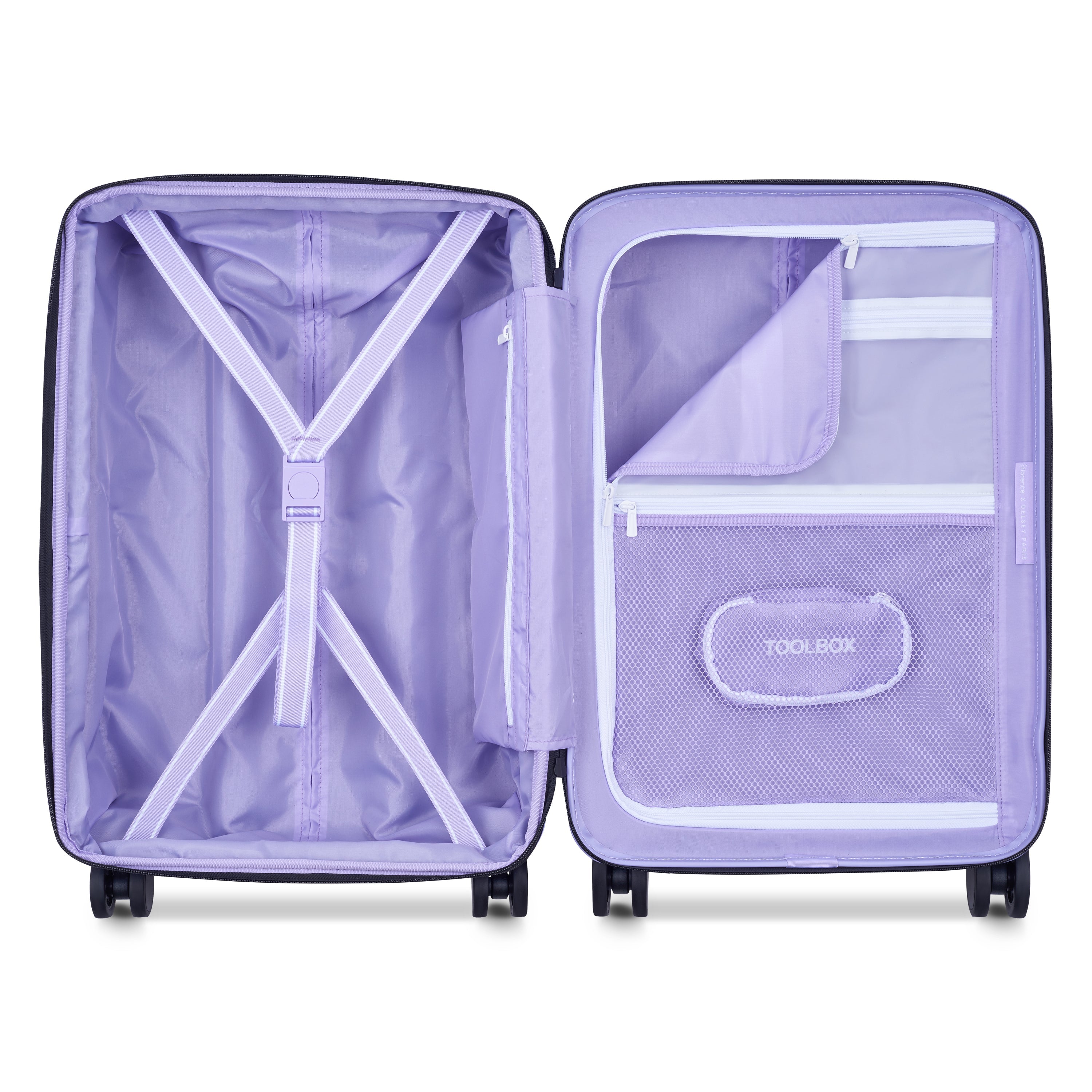 SPIN ME AWAY Valise Cabine 58 CM LAVANDE