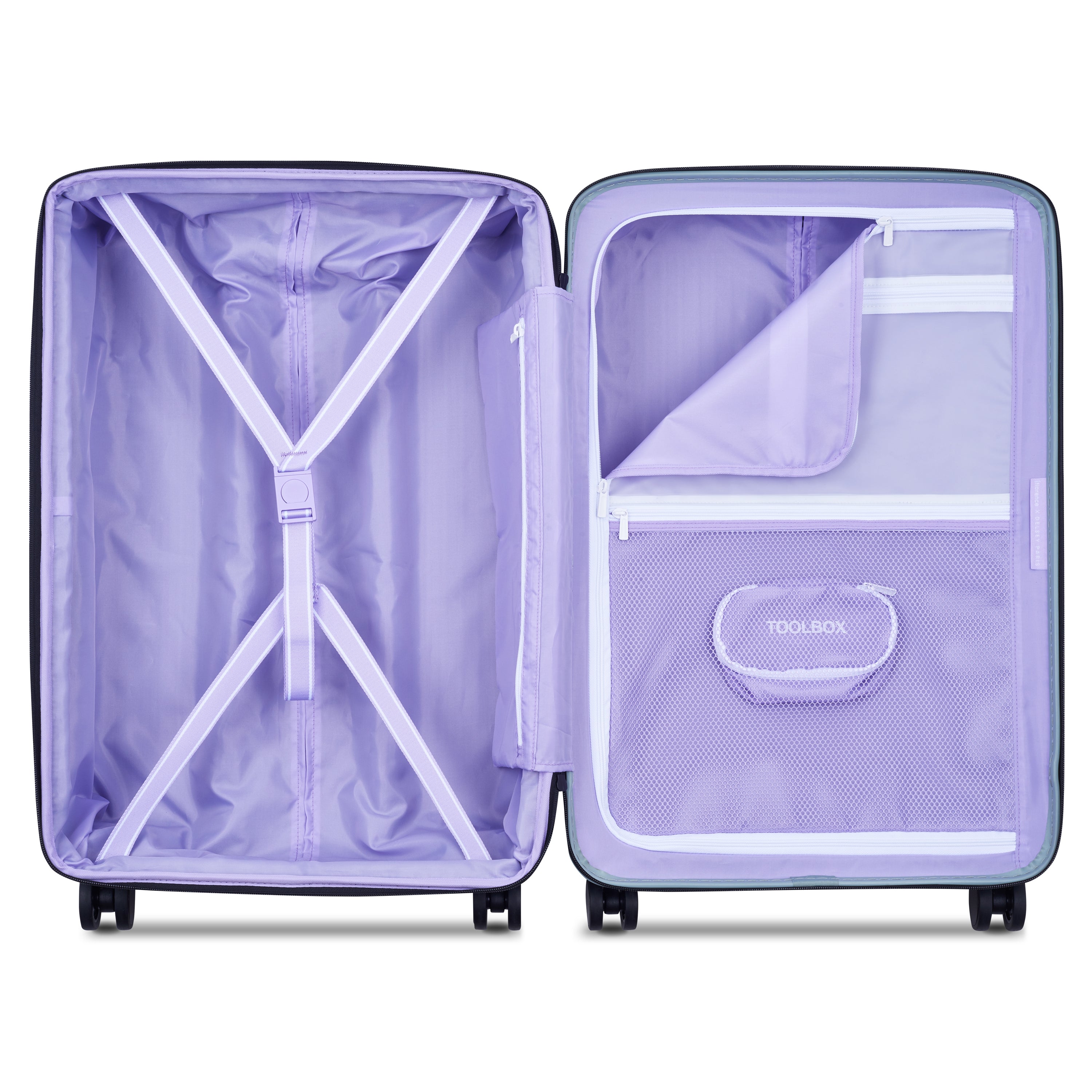 SPIN ME AWAY Valise Soute 68 CM VERT SAUGE