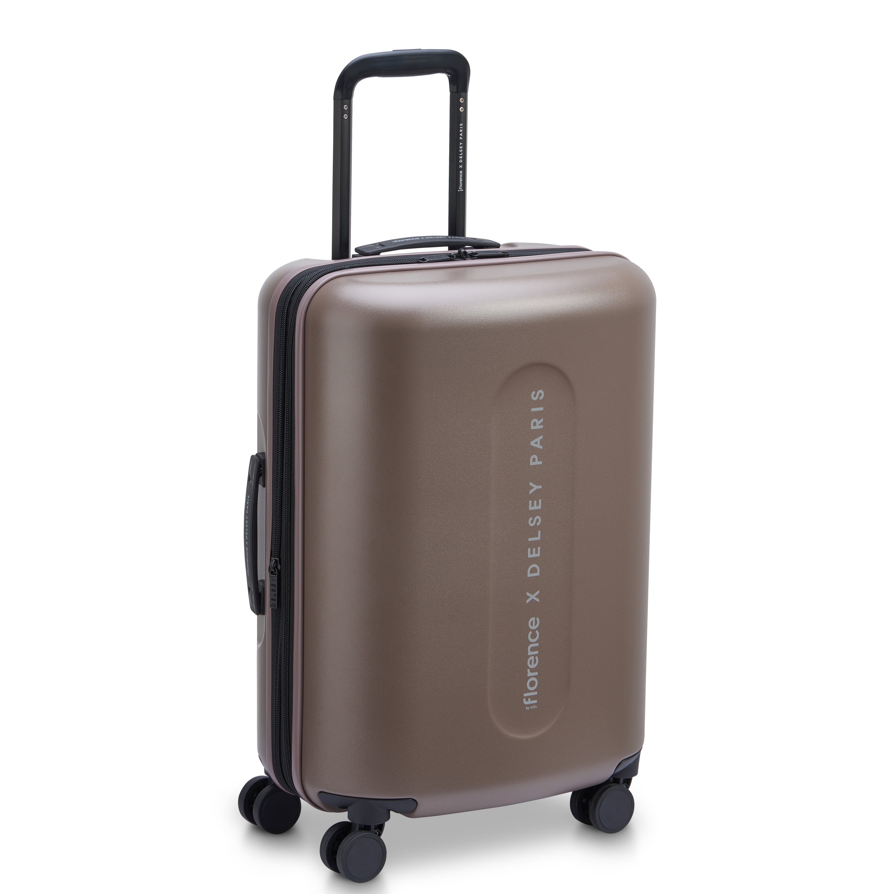 CATCH FLIGHTS Valise Cabine 58 CM MARRON GLACE