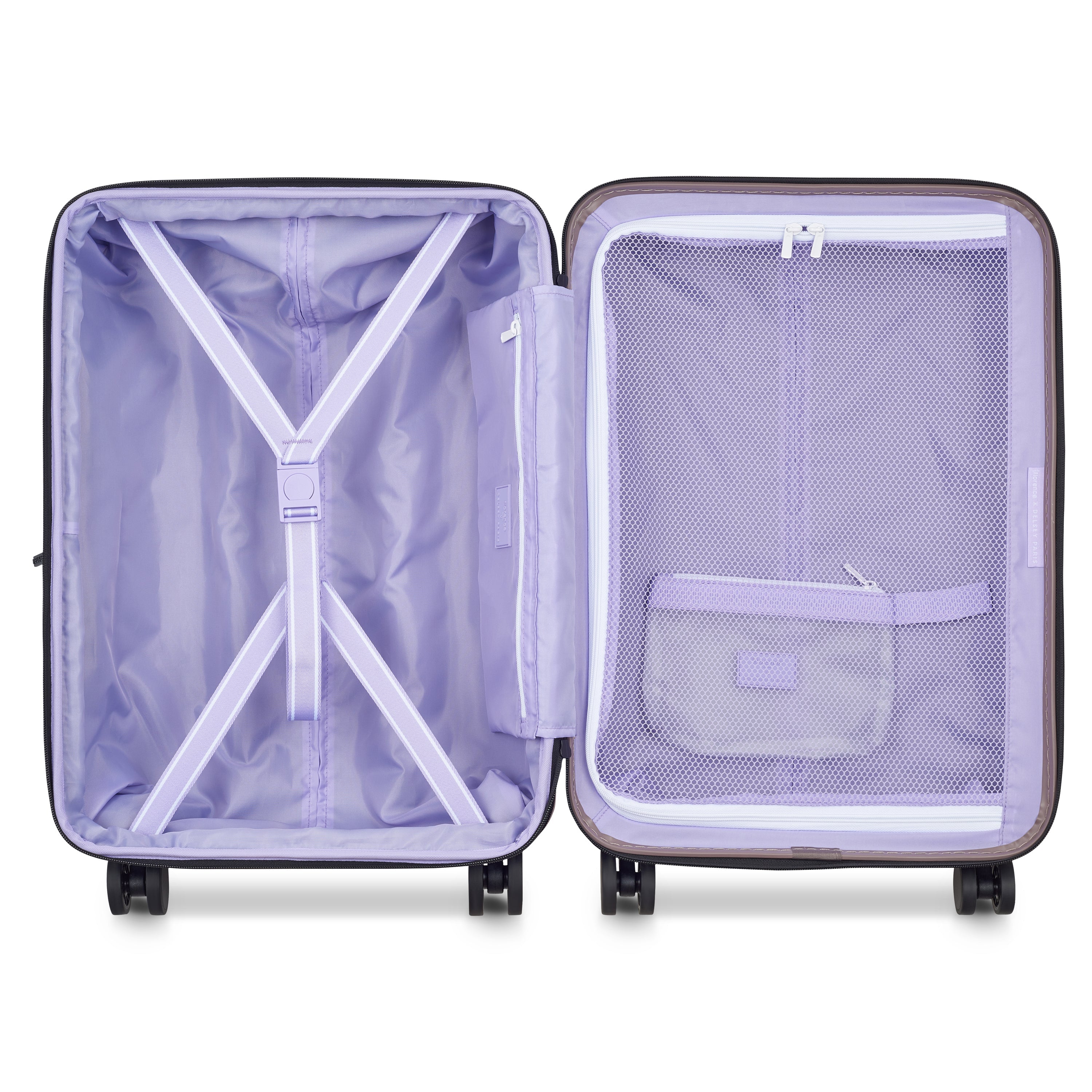 CATCH FLIGHTS Valise Cabine 58 CM MARRON GLACE