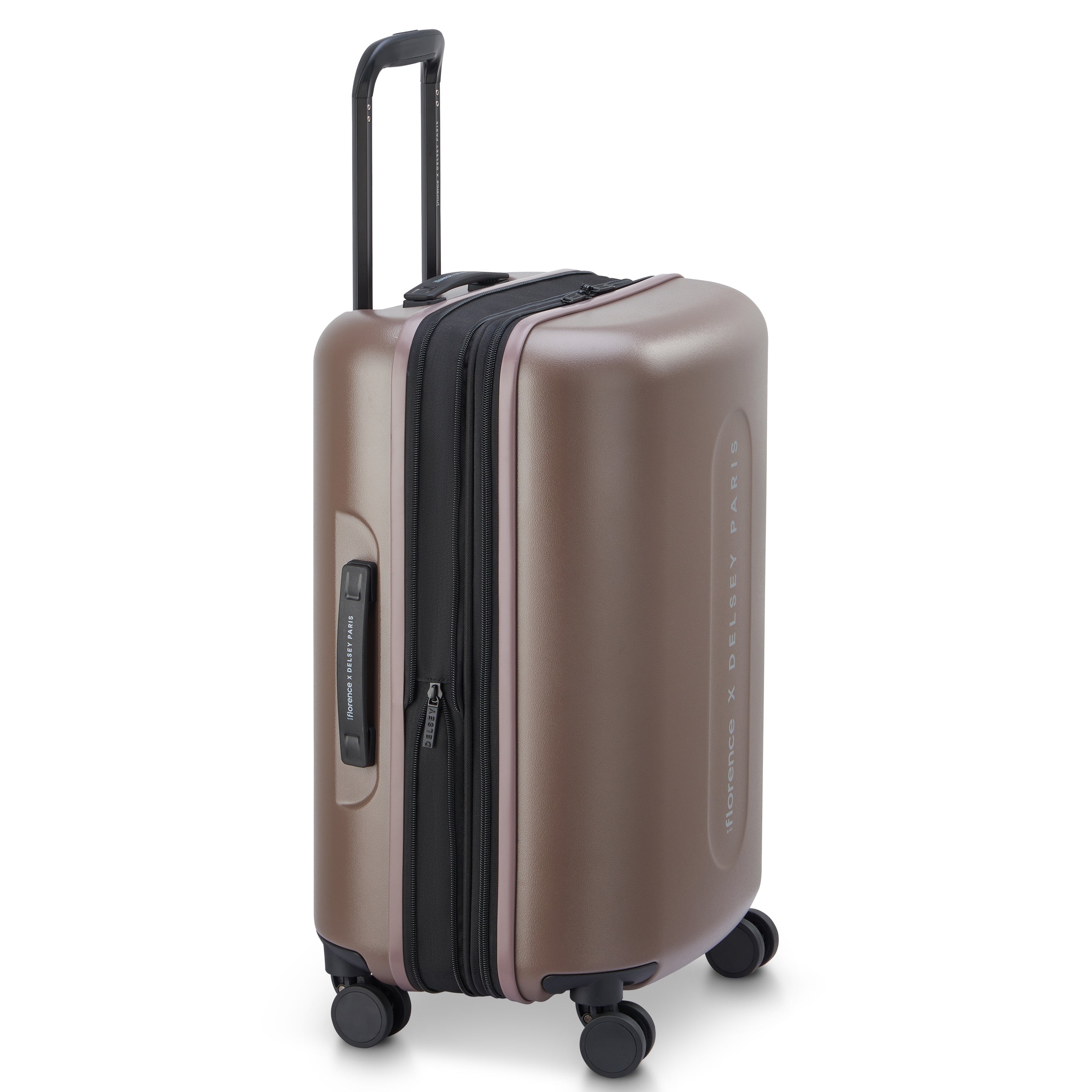 CATCH FLIGHTS Valise Cabine 58 CM MARRON GLACE