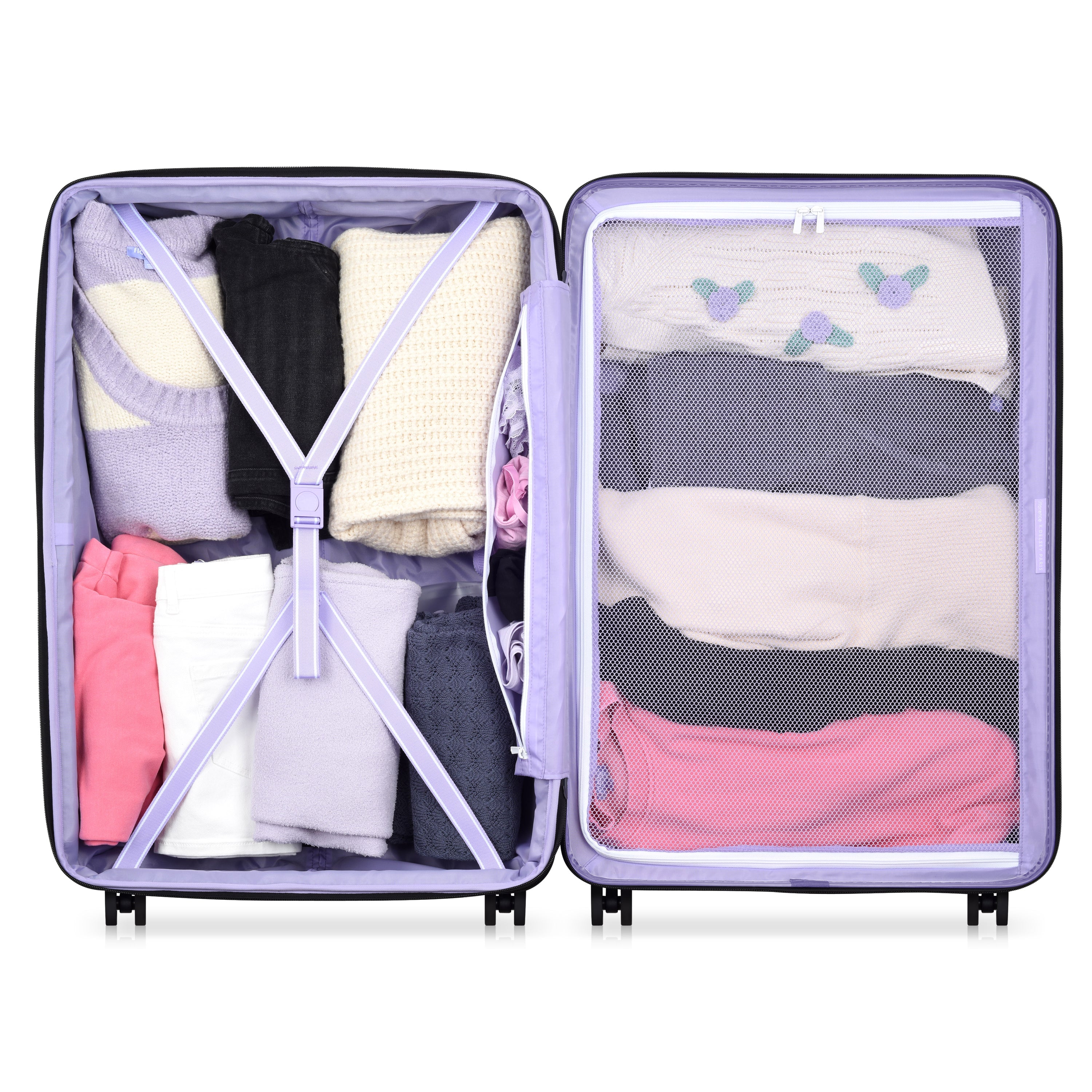 CATCH FLIGHTS | 31-Inch Check-In Suitcase, Lavender