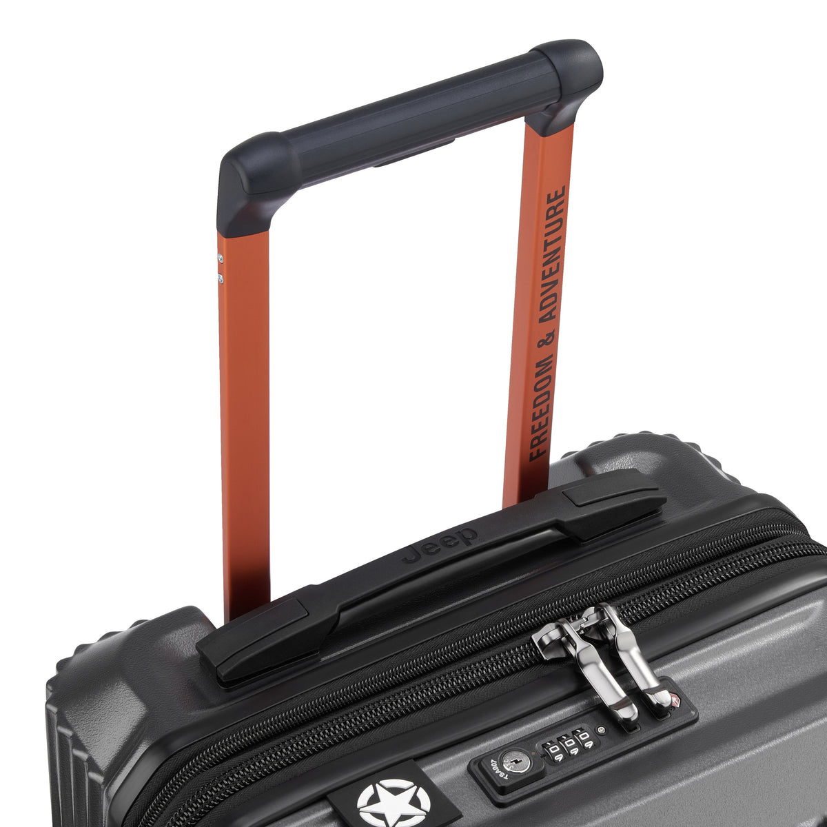 JH001A| Valise Cabine Extensible 58 CM ANTHRACITE