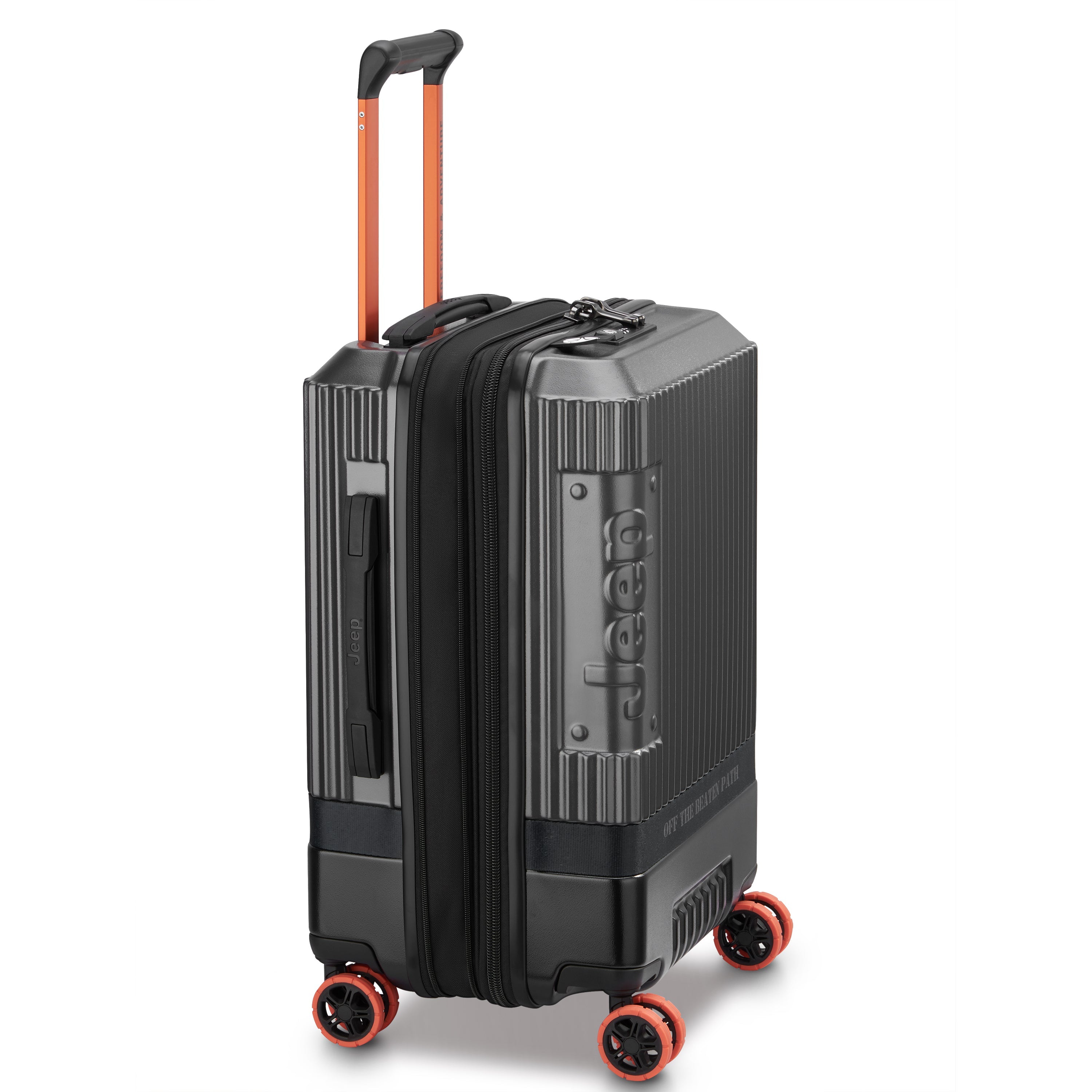 JH001A | 23-Inch Expandable Carry-On Suitcase, Anthracite
