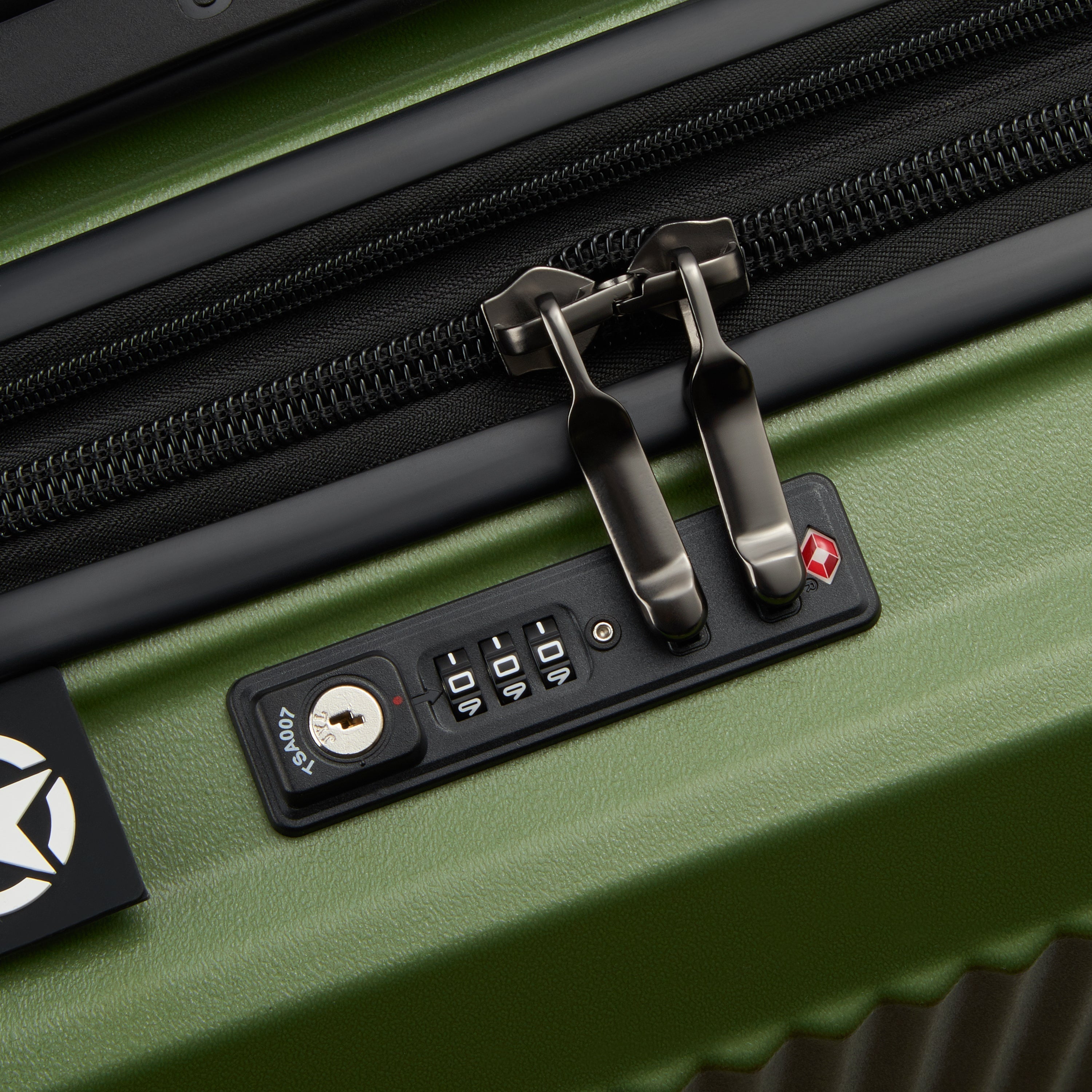JH001A| Valise Cabine Extensible 58 CM VERT