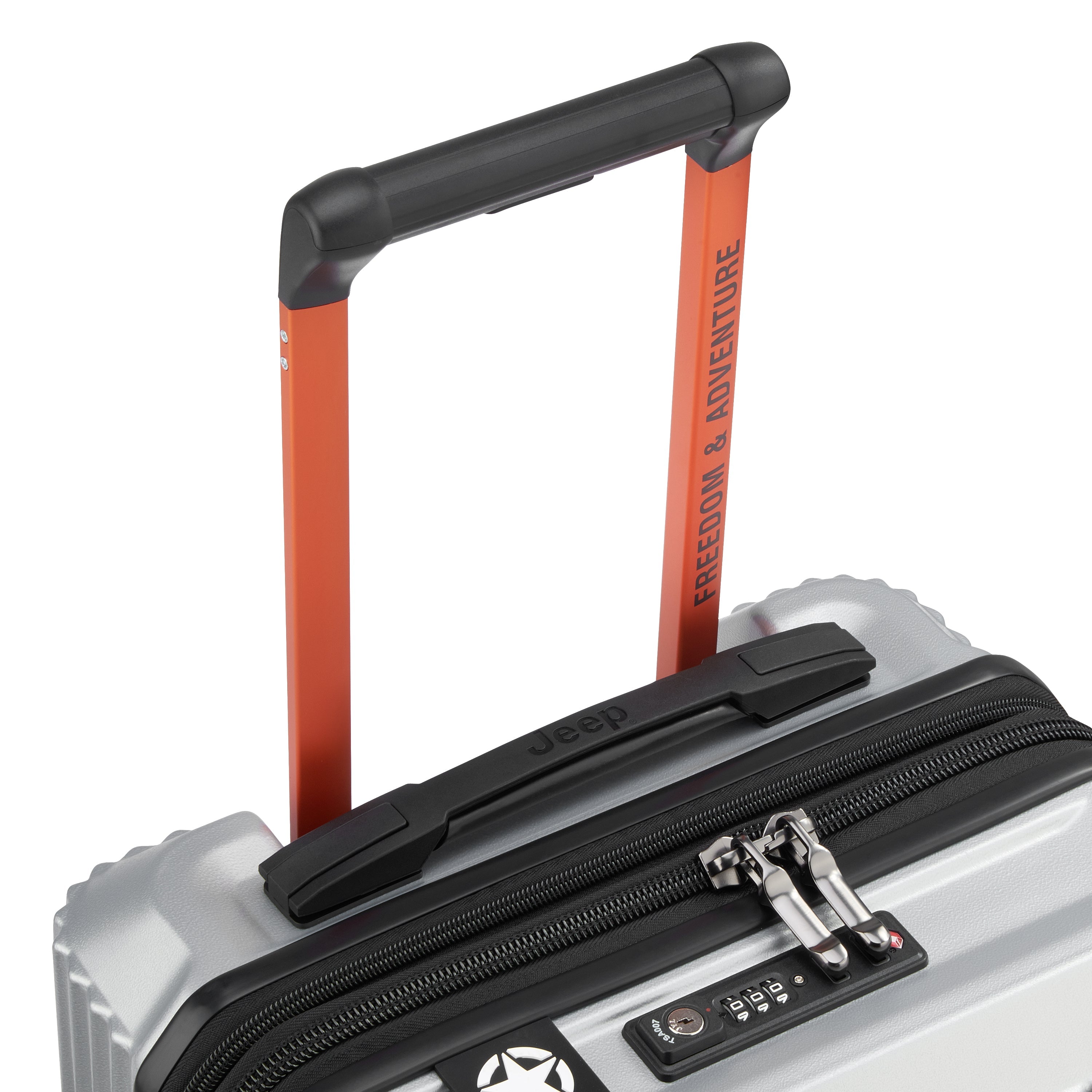 JH001A| Valise Cabine Extensible 58 CM ARGENT