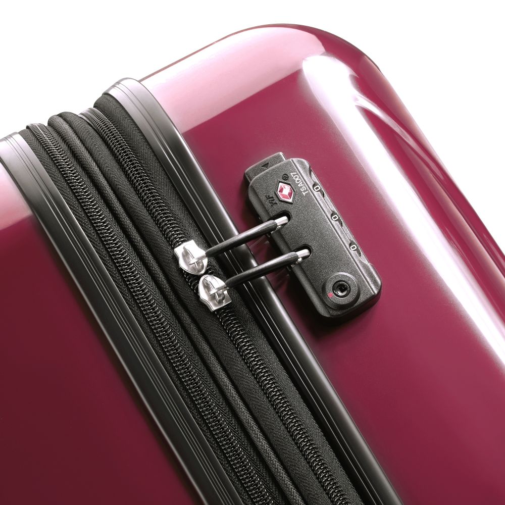 HELIUM AERO| Valise Soute Extensible 68 CM PIVOINE