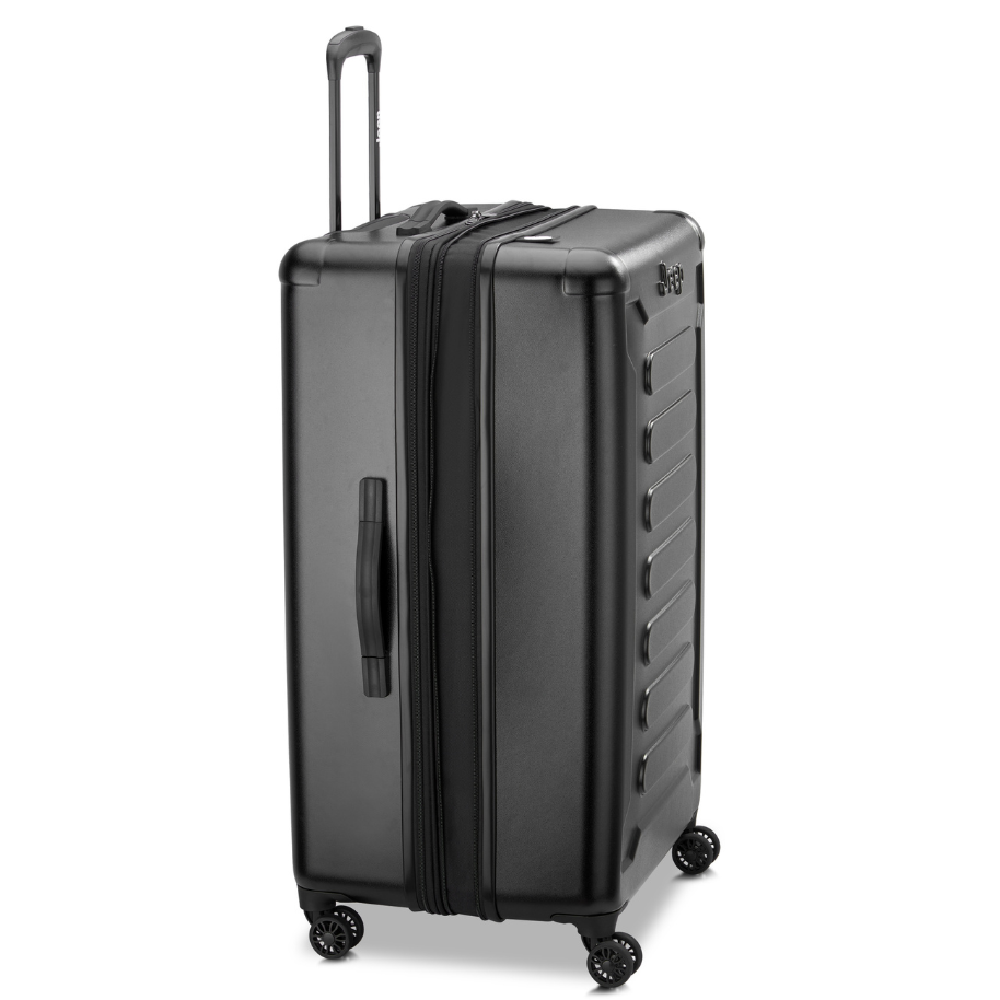 JH004C | 32-Inch Expandable Check-In Suitcase, Black