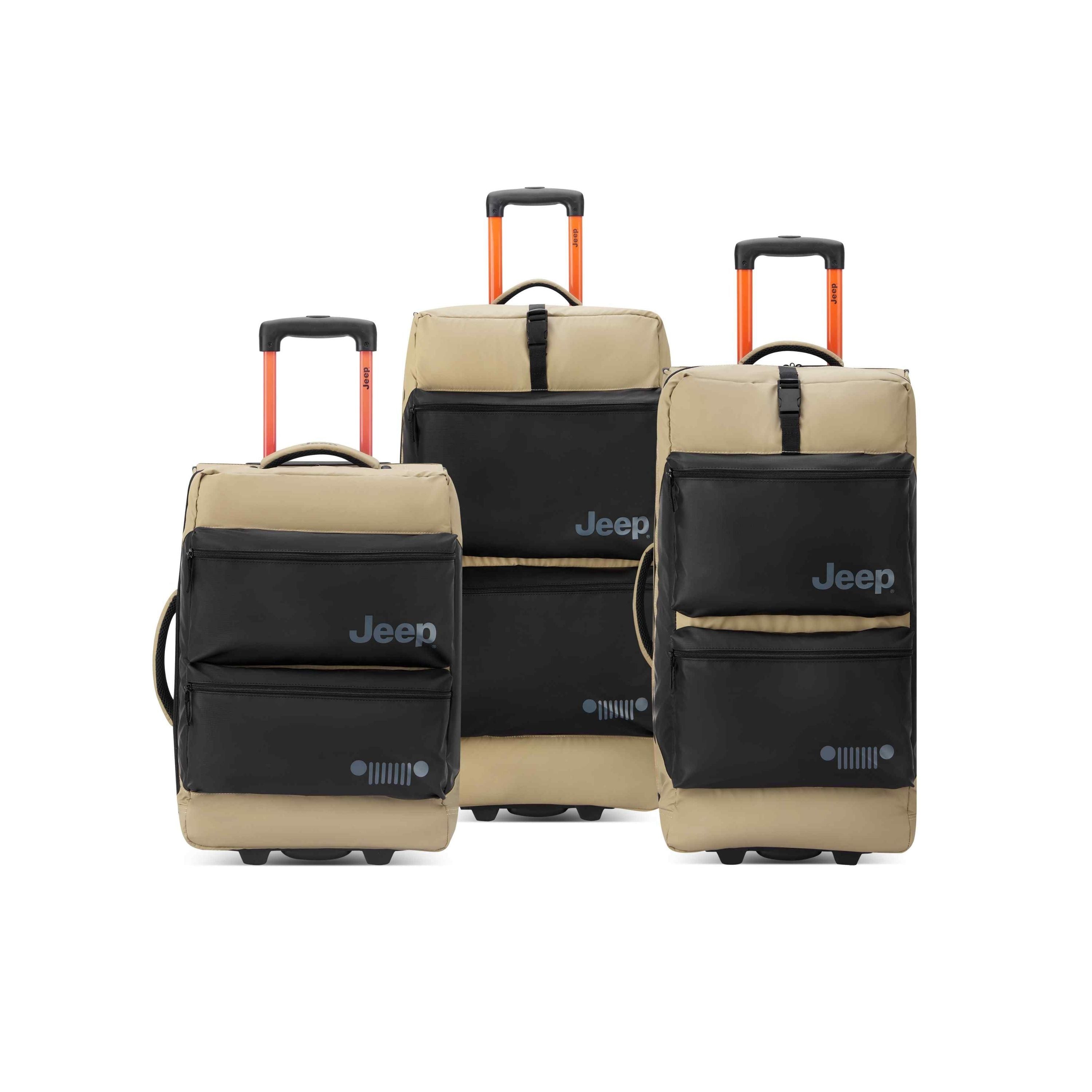 JS006B| Set de 3 Bagages SABLE CHAUD