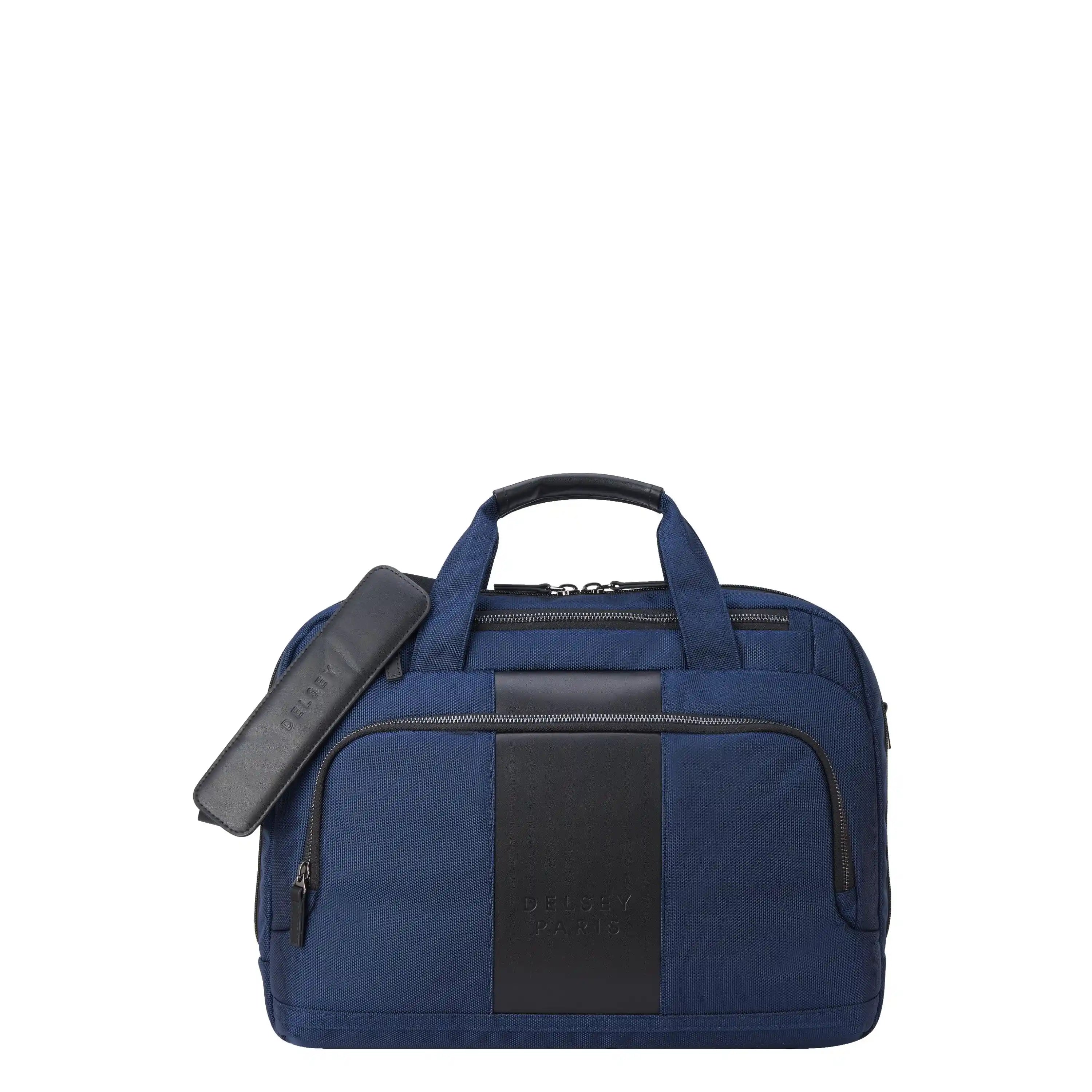 WAGRAM |  15.6-Inch Laptop Briefcase, Navy