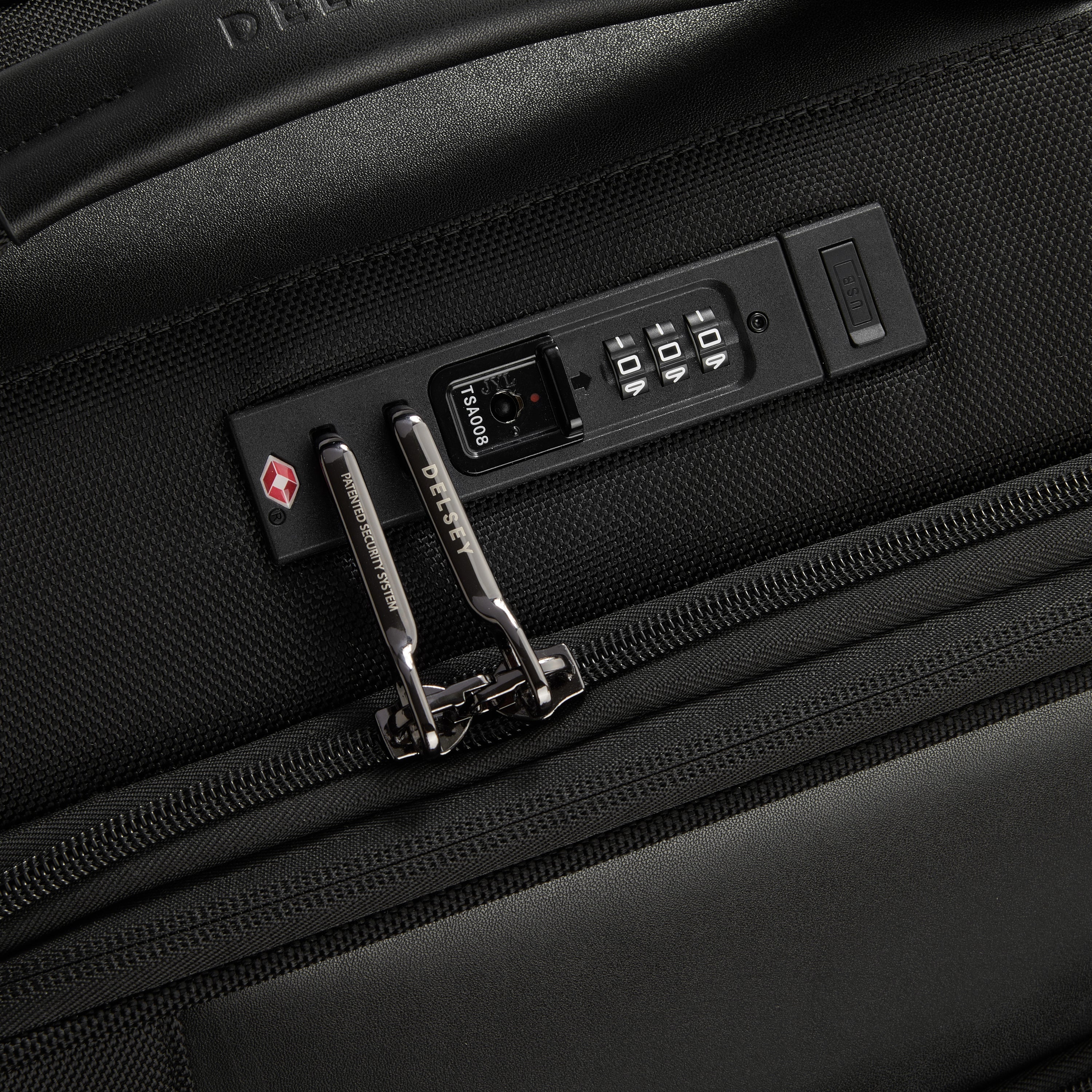 WAGRAM |  23-Inch Expandable Carry-On Suitcase, Black
