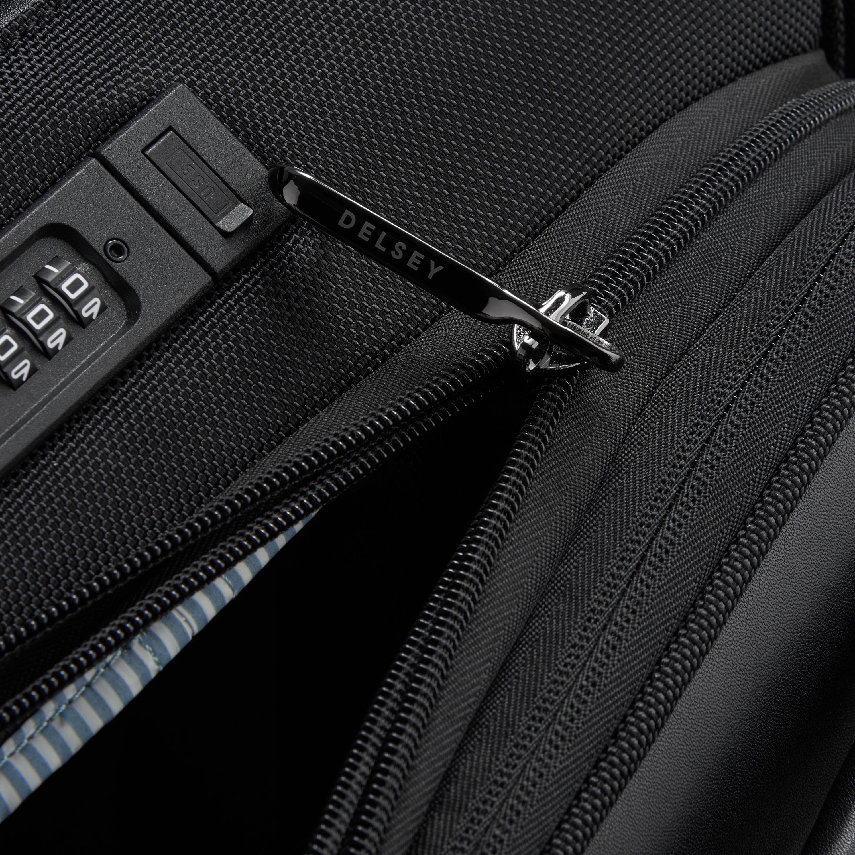 WAGRAM |  23-Inch Expandable Carry-On Suitcase, Black