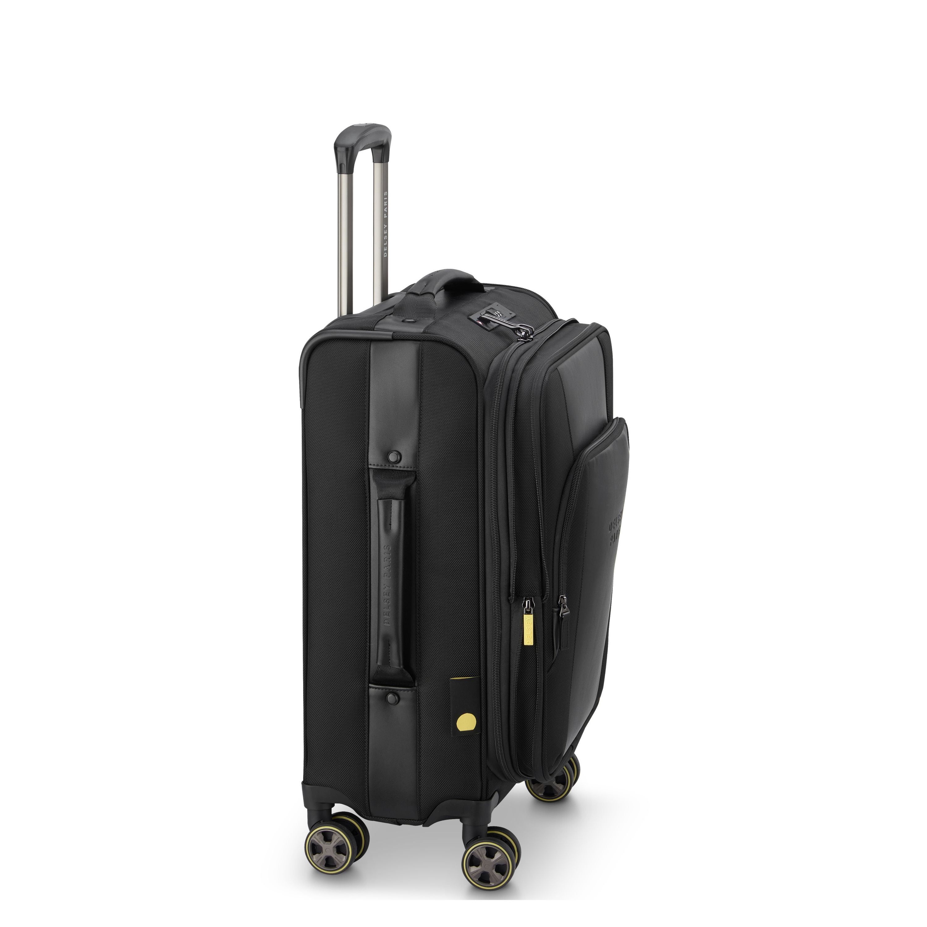 WAGRAM |  23-Inch Expandable Carry-On Suitcase, Black