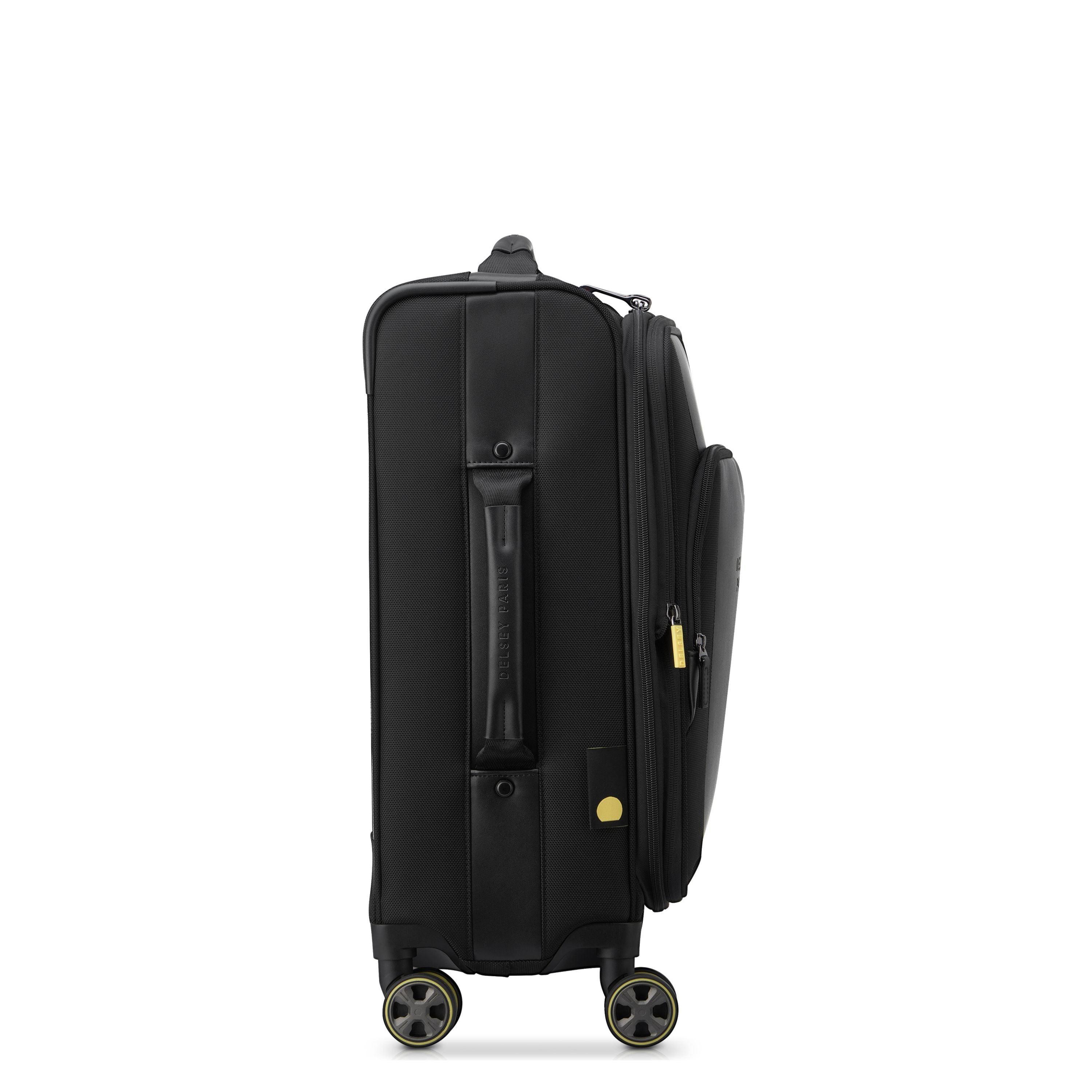 WAGRAM |  23-Inch Expandable Carry-On Suitcase, Black