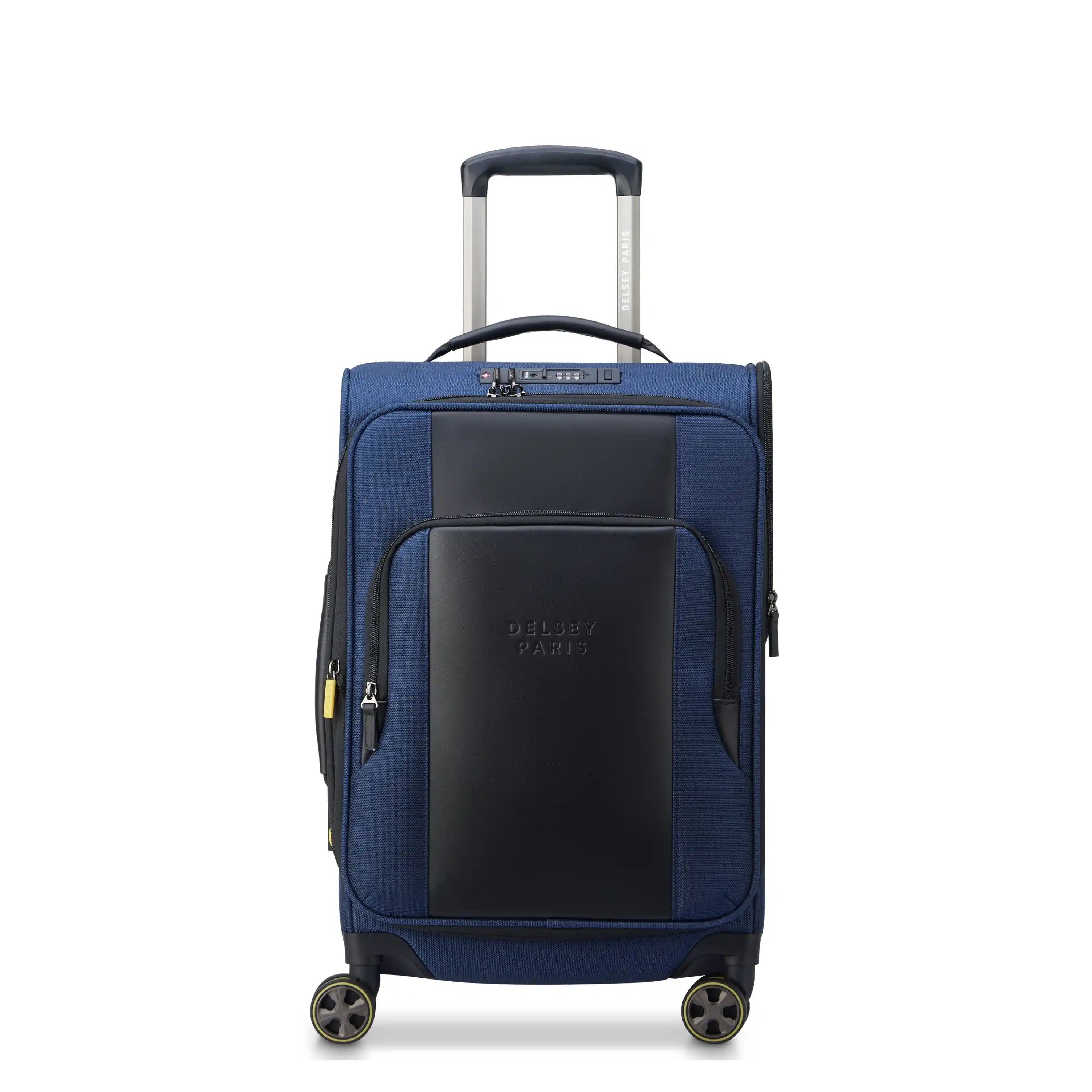WAGRAM |  23-Inch Expandable Carry-On Suitcase, Navy