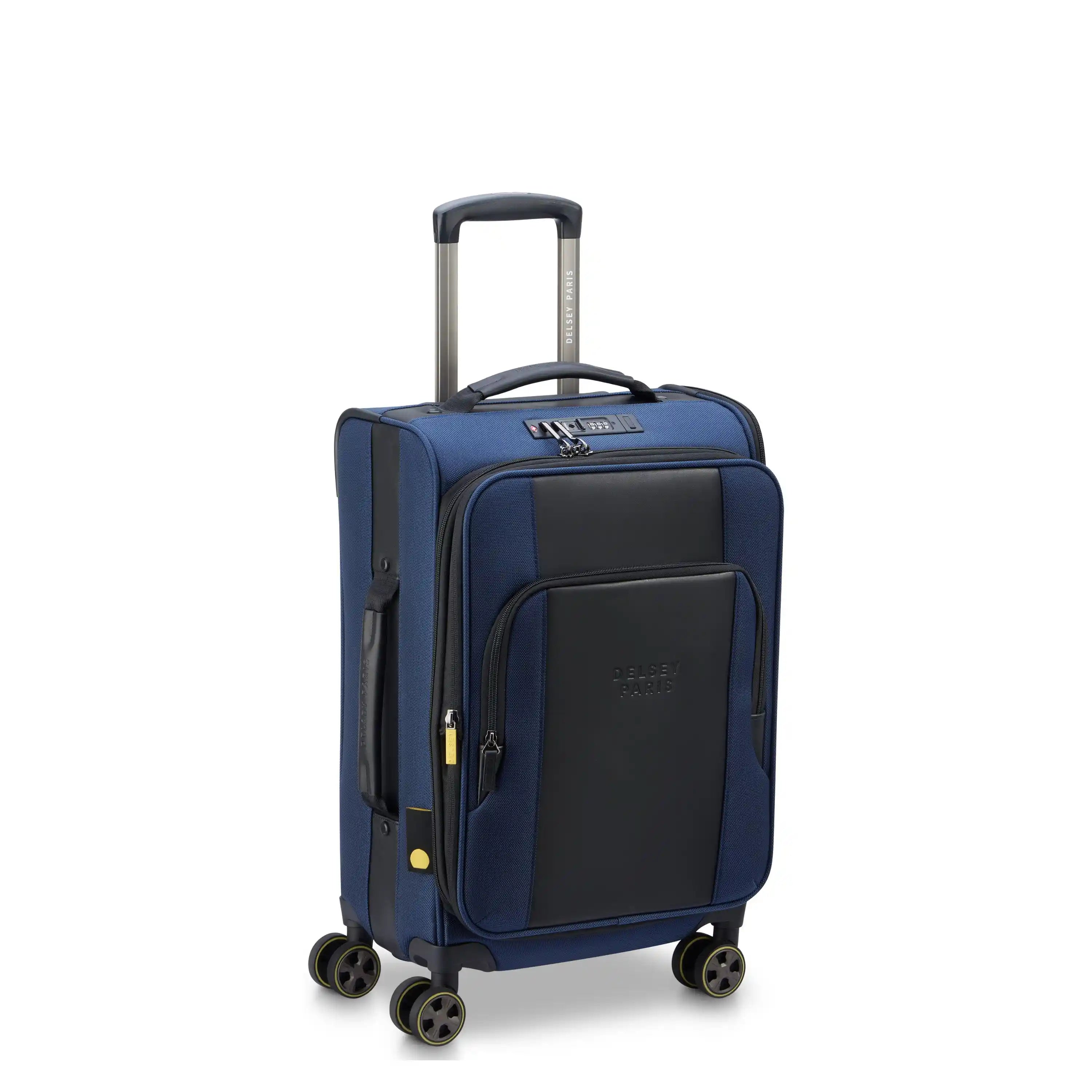 WAGRAM |  23-Inch Expandable Carry-On Suitcase, Navy