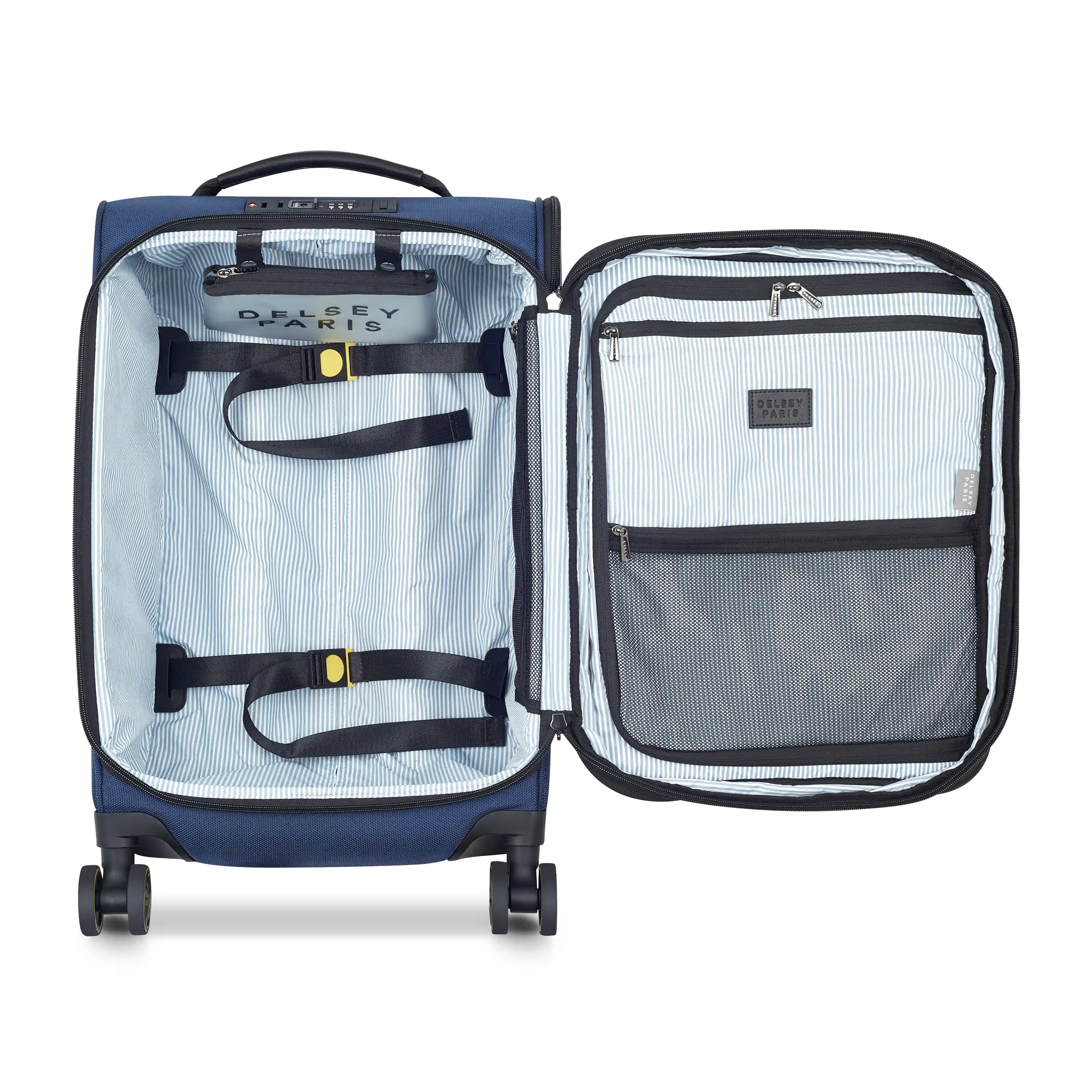 WAGRAM |  23-Inch Expandable Carry-On Suitcase, Navy