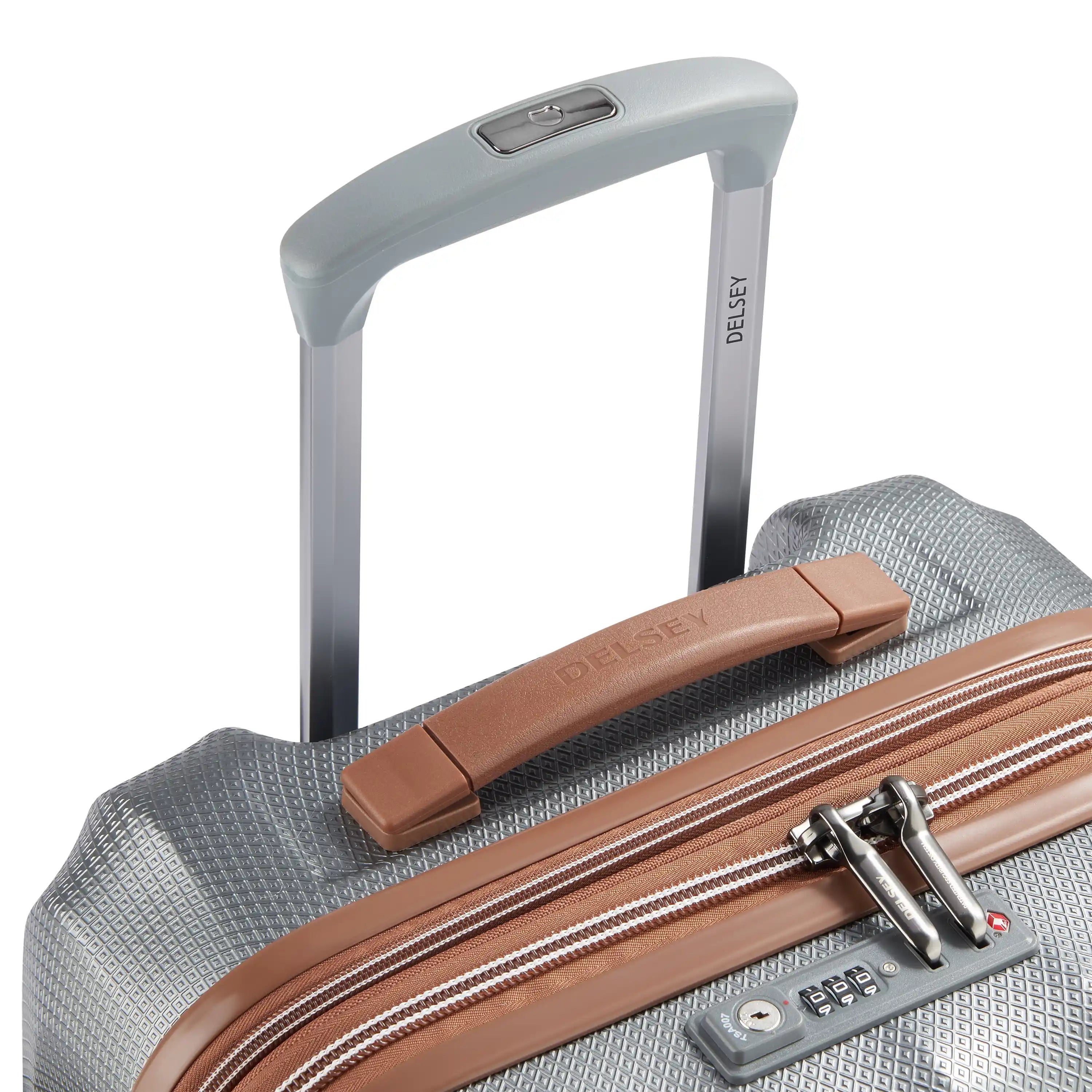 CARROUSEL| Valise Cabine Extensible 55 CM PLATINE