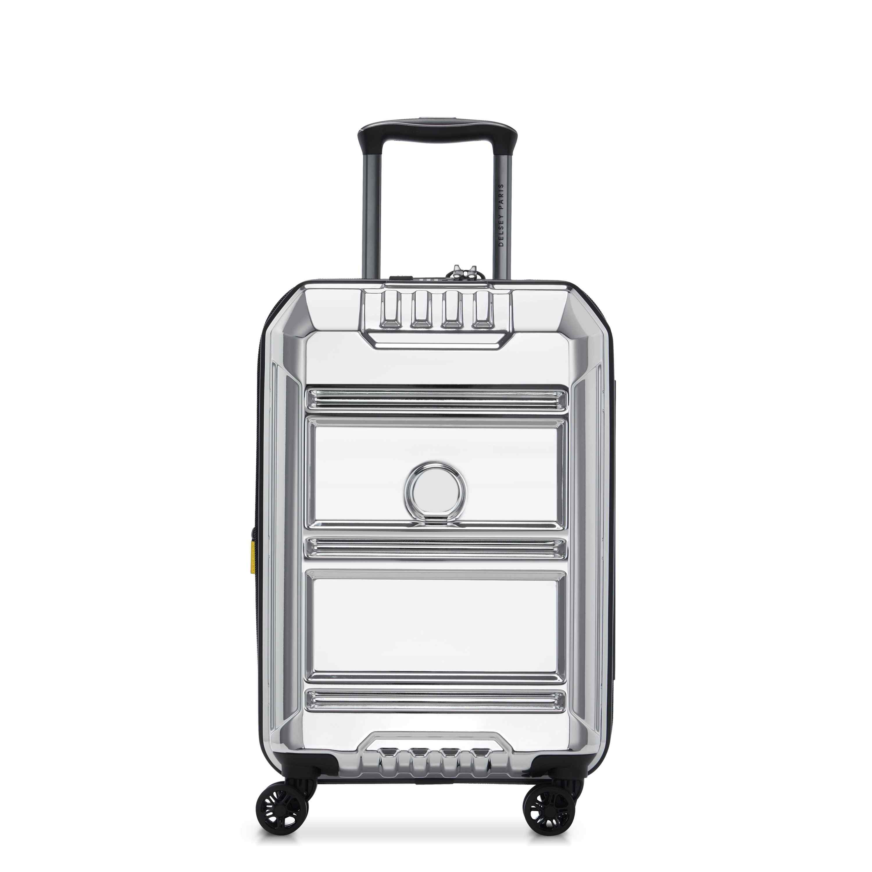 REMPART |  22-Inch Expandable Carry-On Suitcase, Chrome