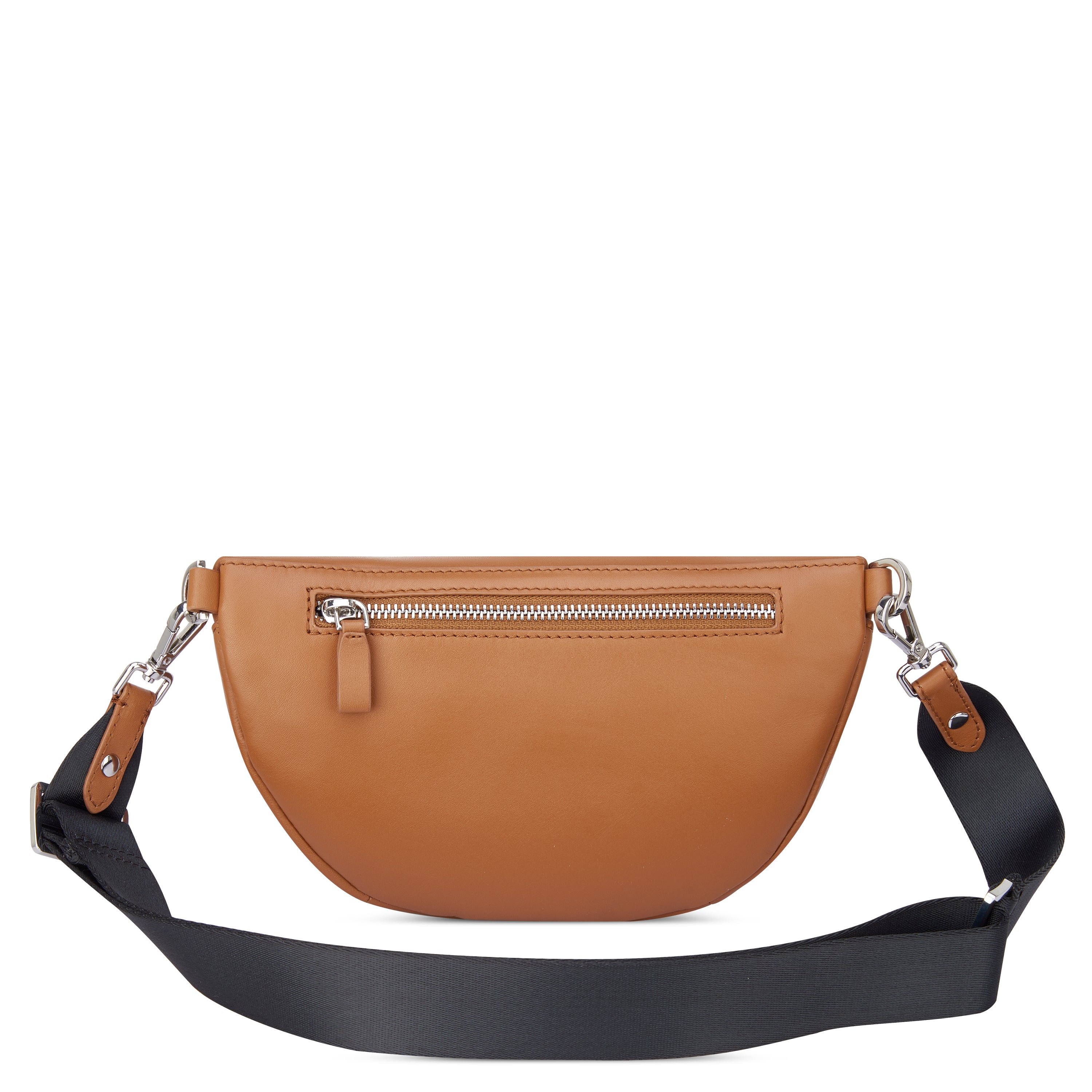 LE CUIR LISSE |  Leather Belt Bag, Cognac