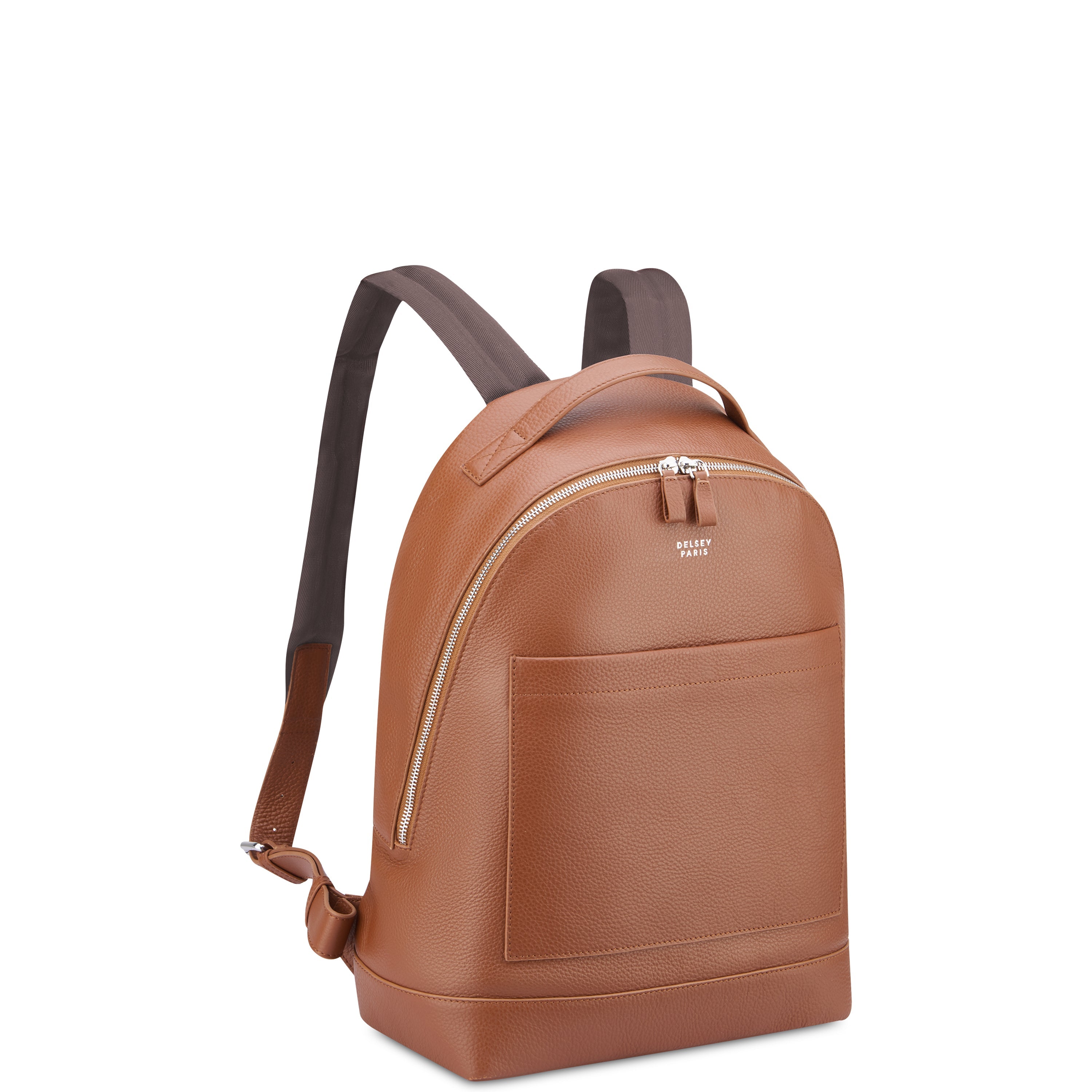 LE CUIR GRAINE |  Leather Backpack, Cognac