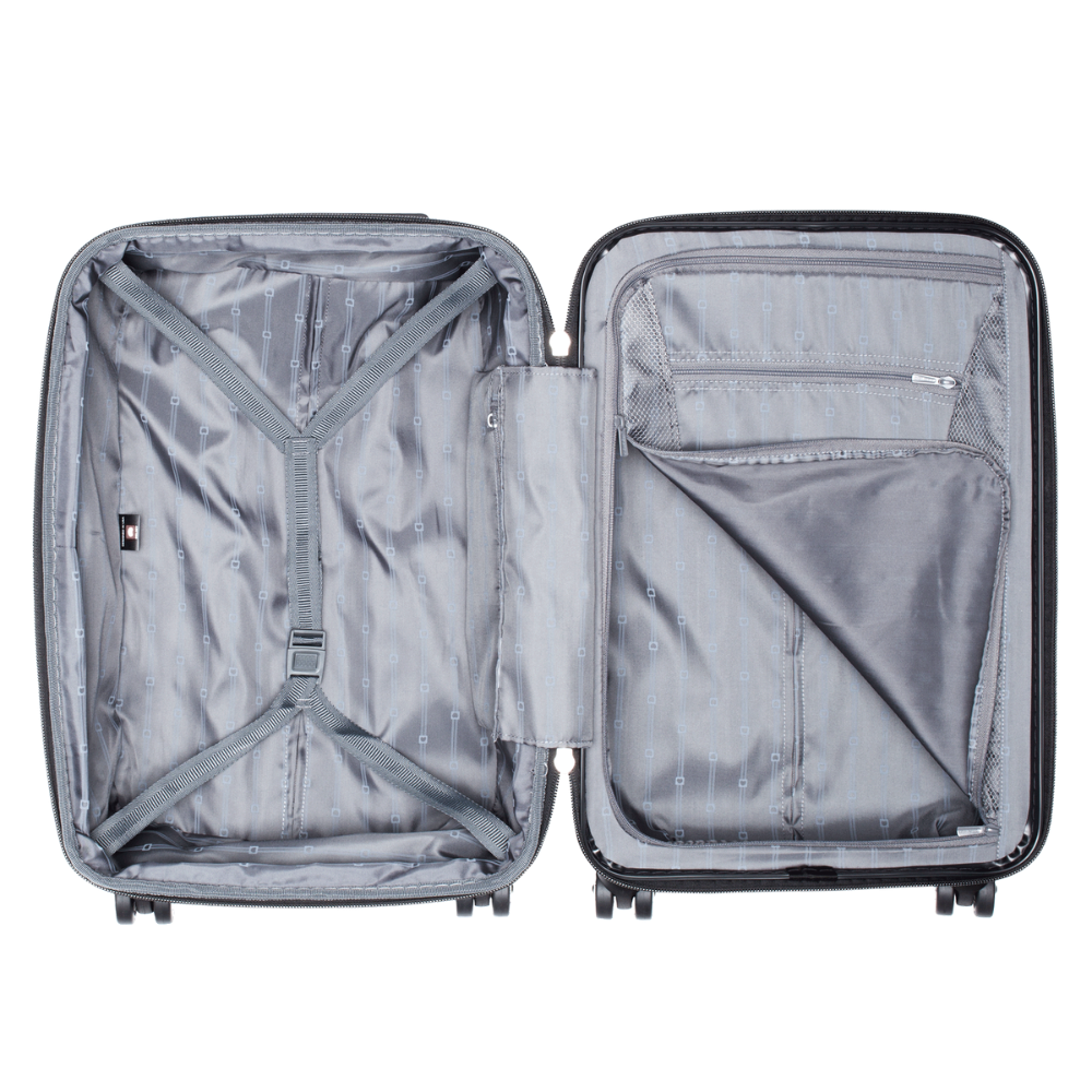 HELIUM AERO| Valise Cabine Extensible 58 CM ACIER