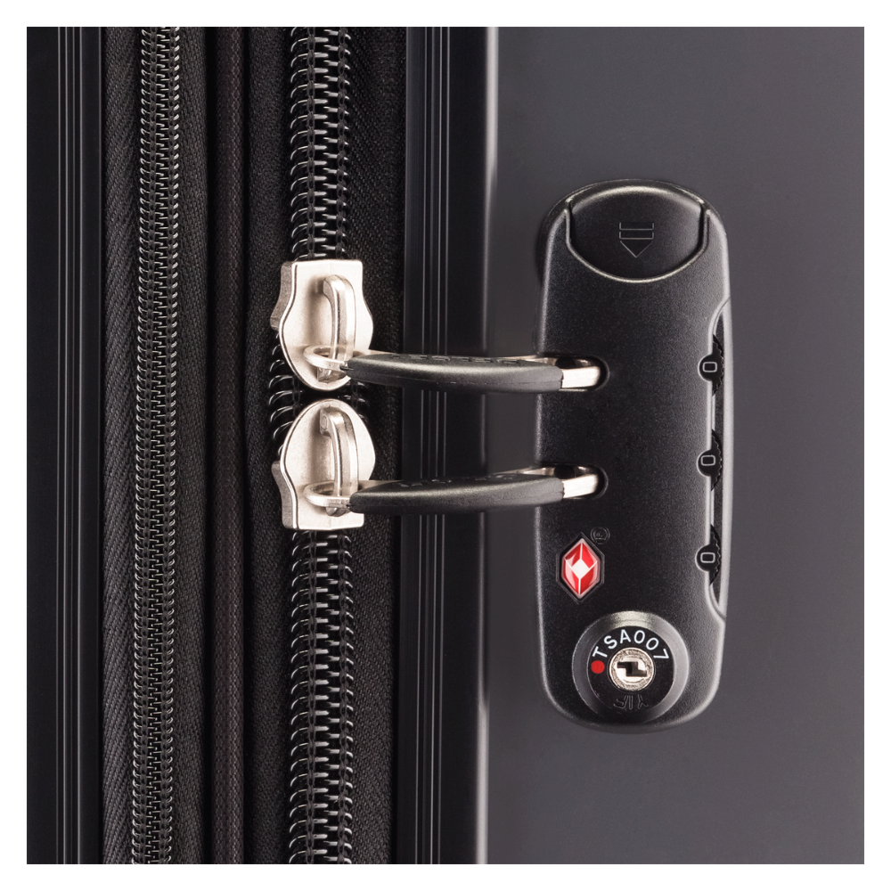 HELIUM AERO| Valise Cabine Extensible 58 CM ACIER