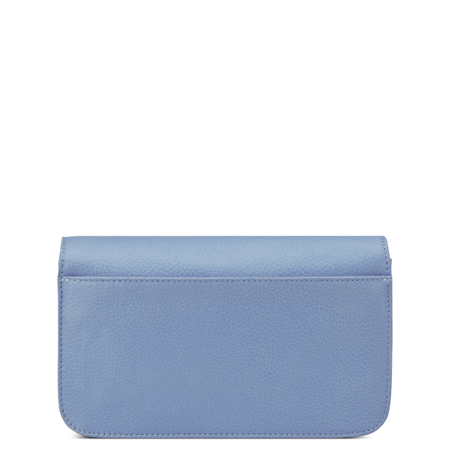 LE CUIR GRAINE | Leather Crossbody Bag, Sky blue