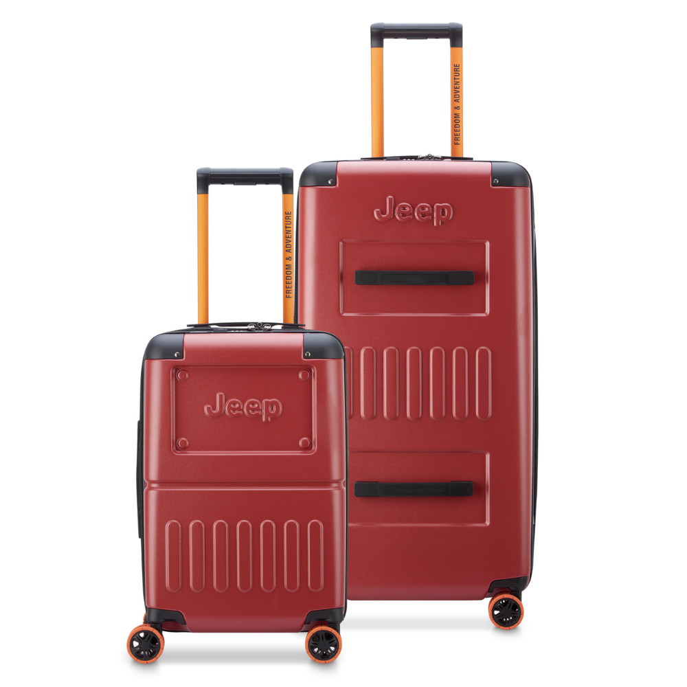 JH002B | 2-Piece Luggage Set, Chilli pepper