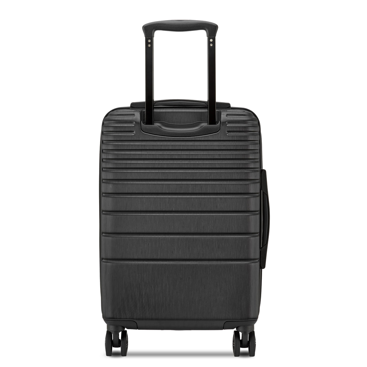 COSMIQUE 23-Inch Expandable Carry-On Suitcase, Black