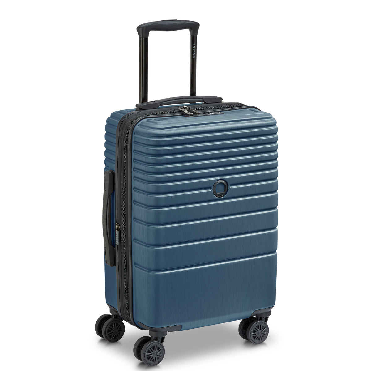 COSMIQUE 23-Inch Expandable Carry-On Suitcase, Deep sea navy