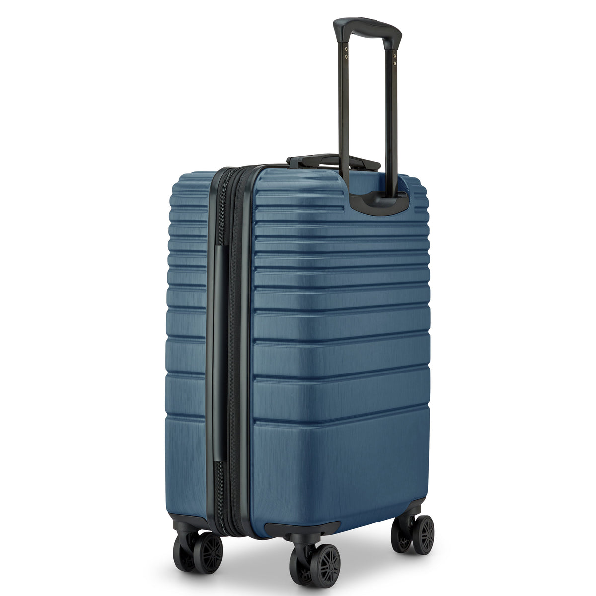 COSMIQUE 23-Inch Expandable Carry-On Suitcase, Deep sea navy