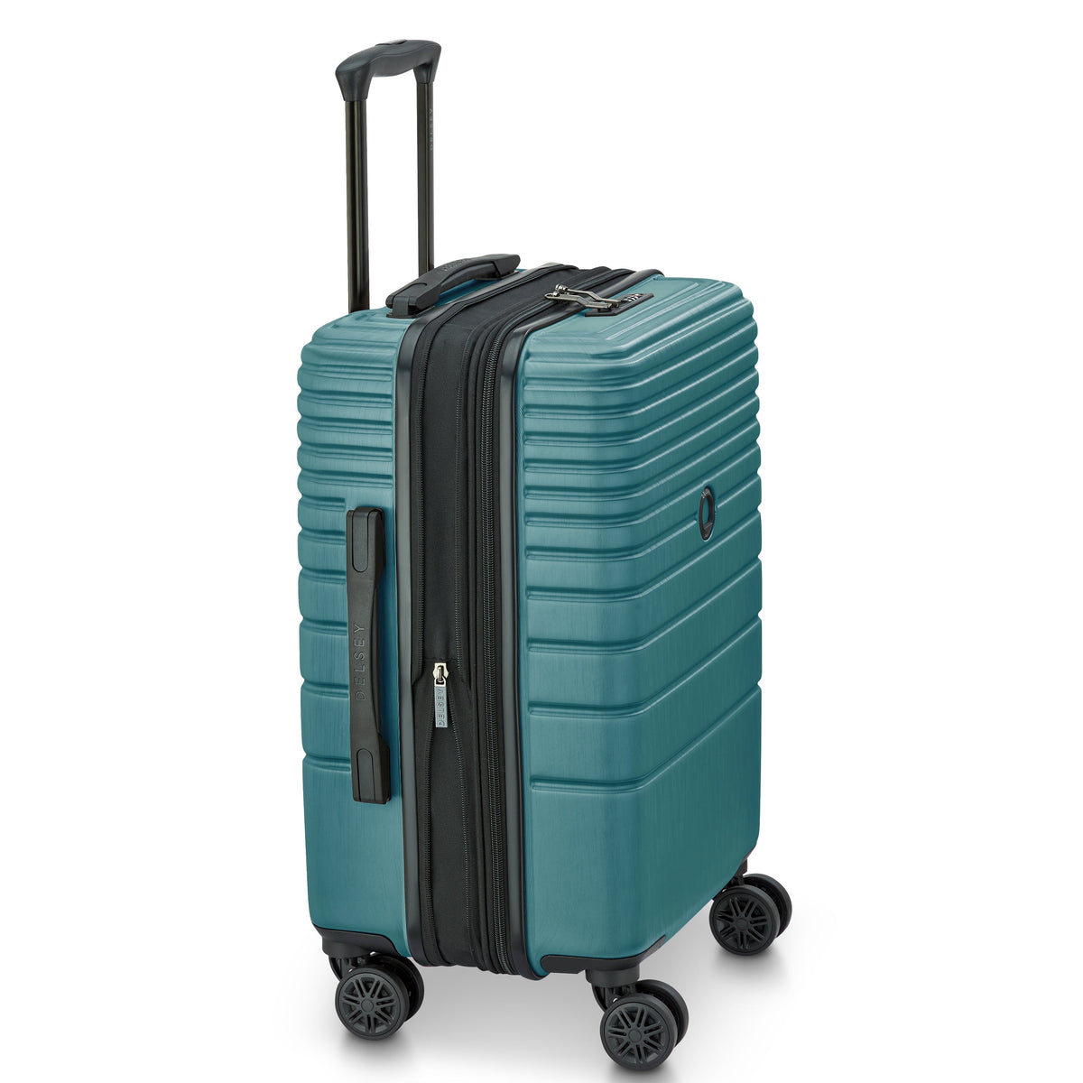 COSMIQUE 23-Inch Expandable Carry-On Suitcase, Dark teal