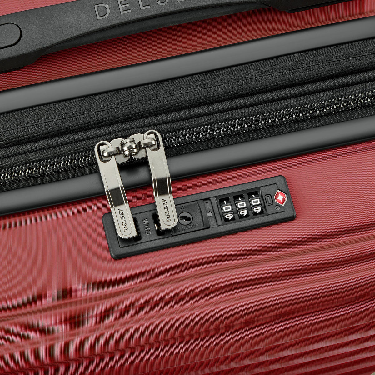 COSMIQUE 23-Inch Expandable Carry-On Suitcase, Syrah red