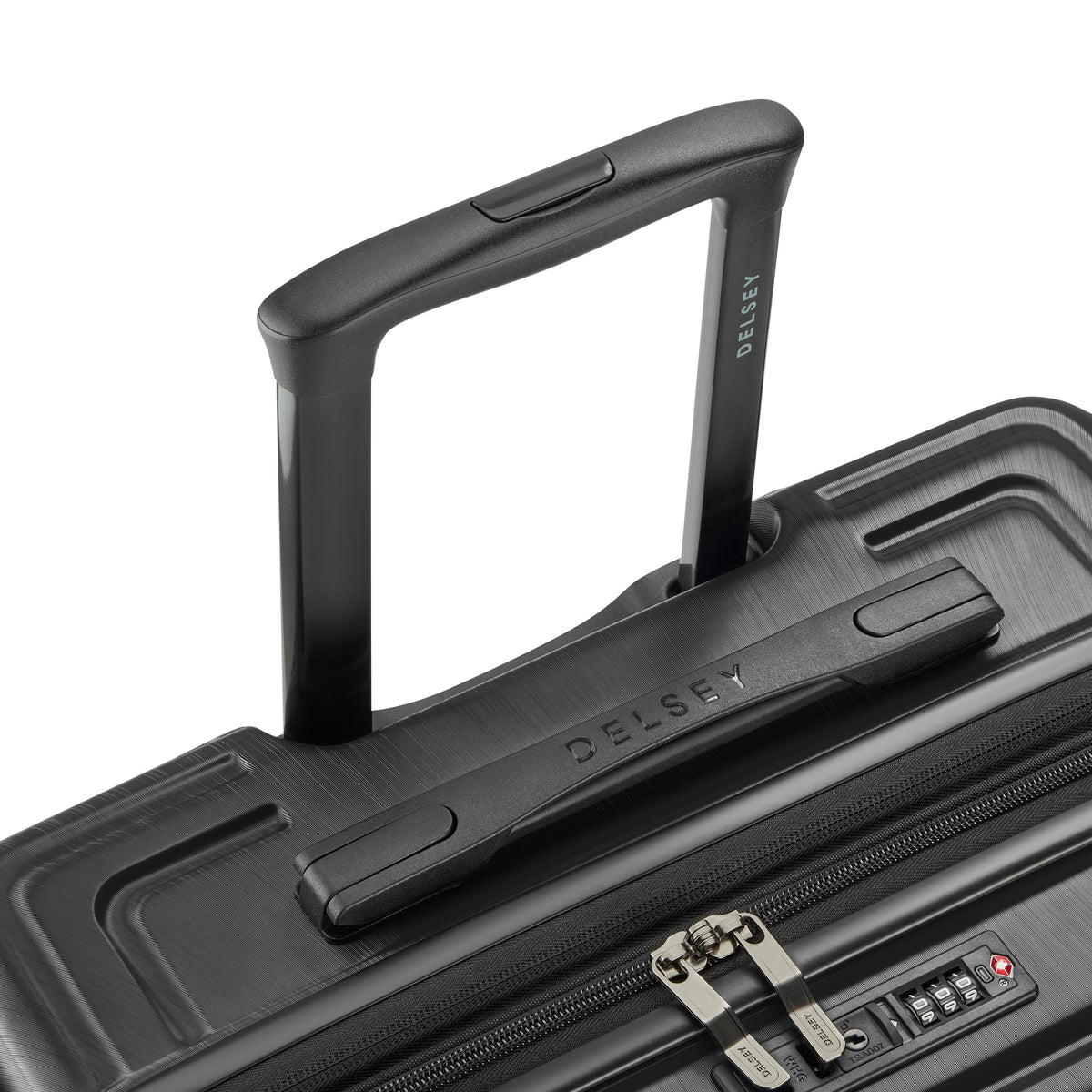 ALEXANDRA| Valise Soute Extensible 68 CM NOIR