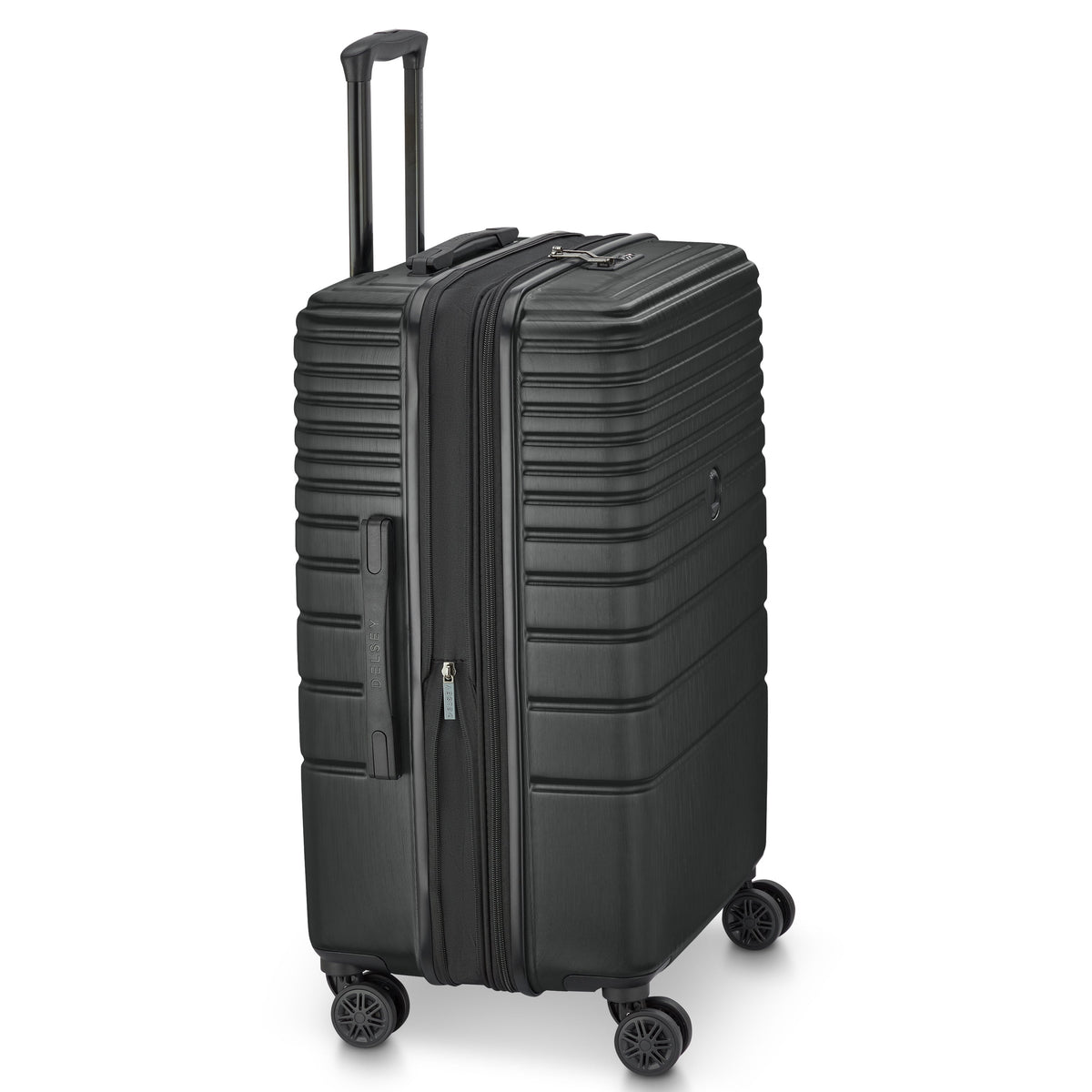 ALEXANDRA| Valise Soute Extensible 68 CM NOIR