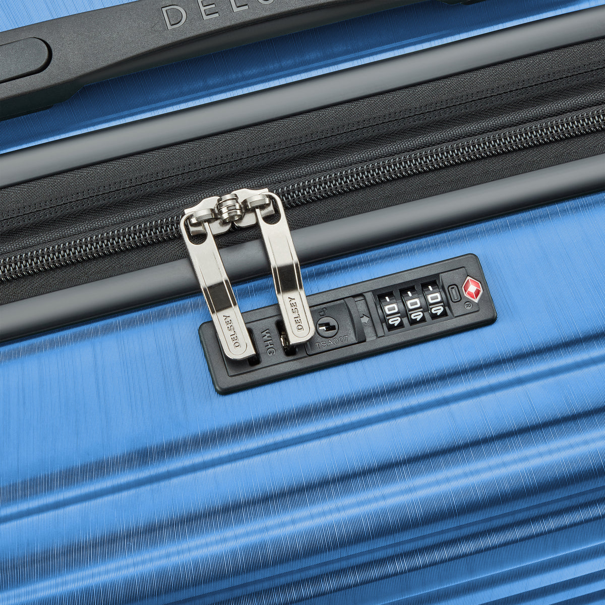 ALEXANDRA| Valise Soute Extensible 68 CM BLEU CLAIR