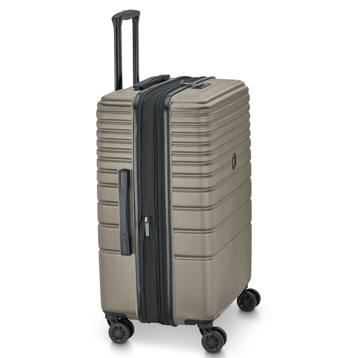 ALEXANDRA| Valise Soute Extensible 68 CM BEIGE