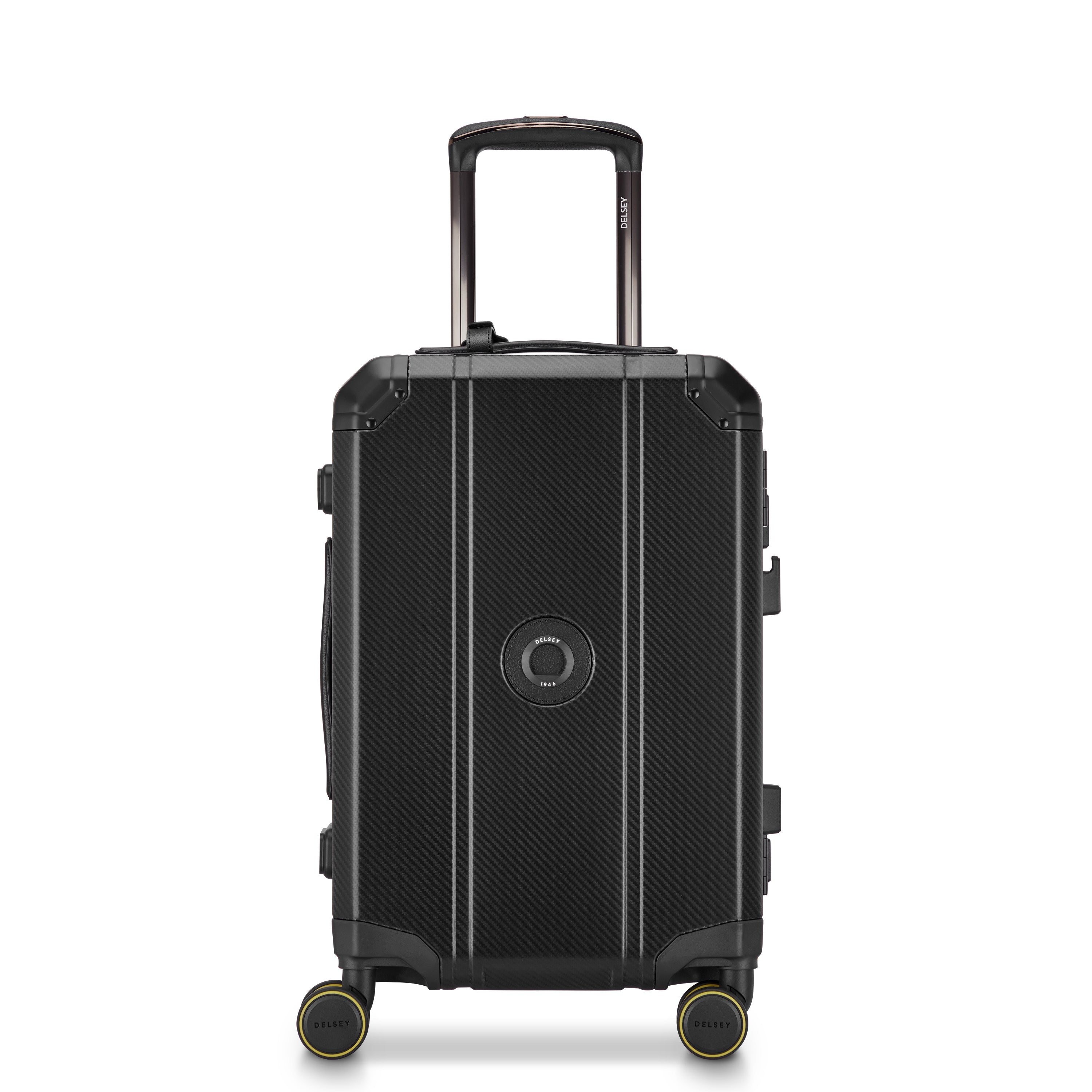 ALU'R | 19-Inch Aluminum Carry-On Suitcase, Black