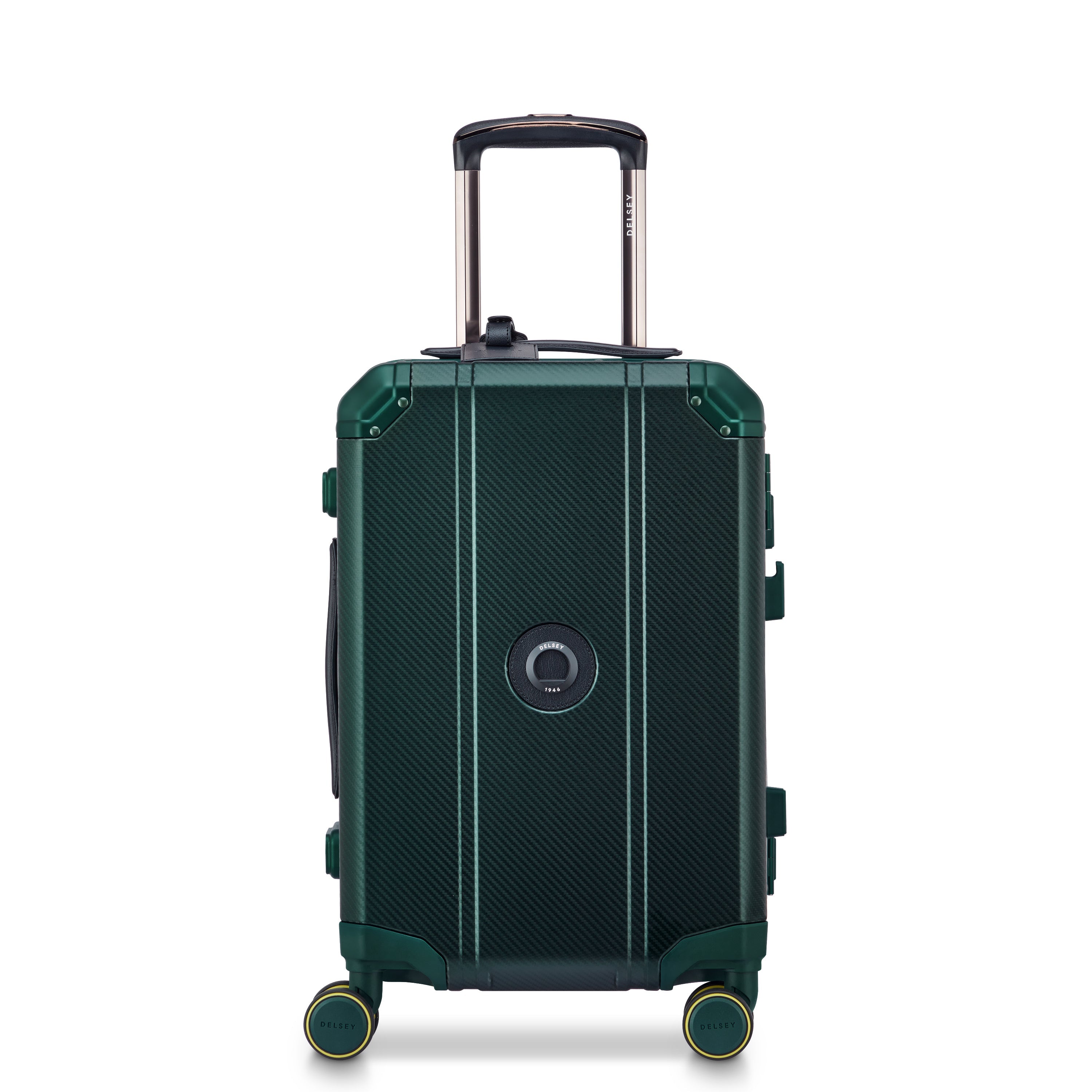 ALU'R| Valise Cabine Aluminium 48 CM VERT