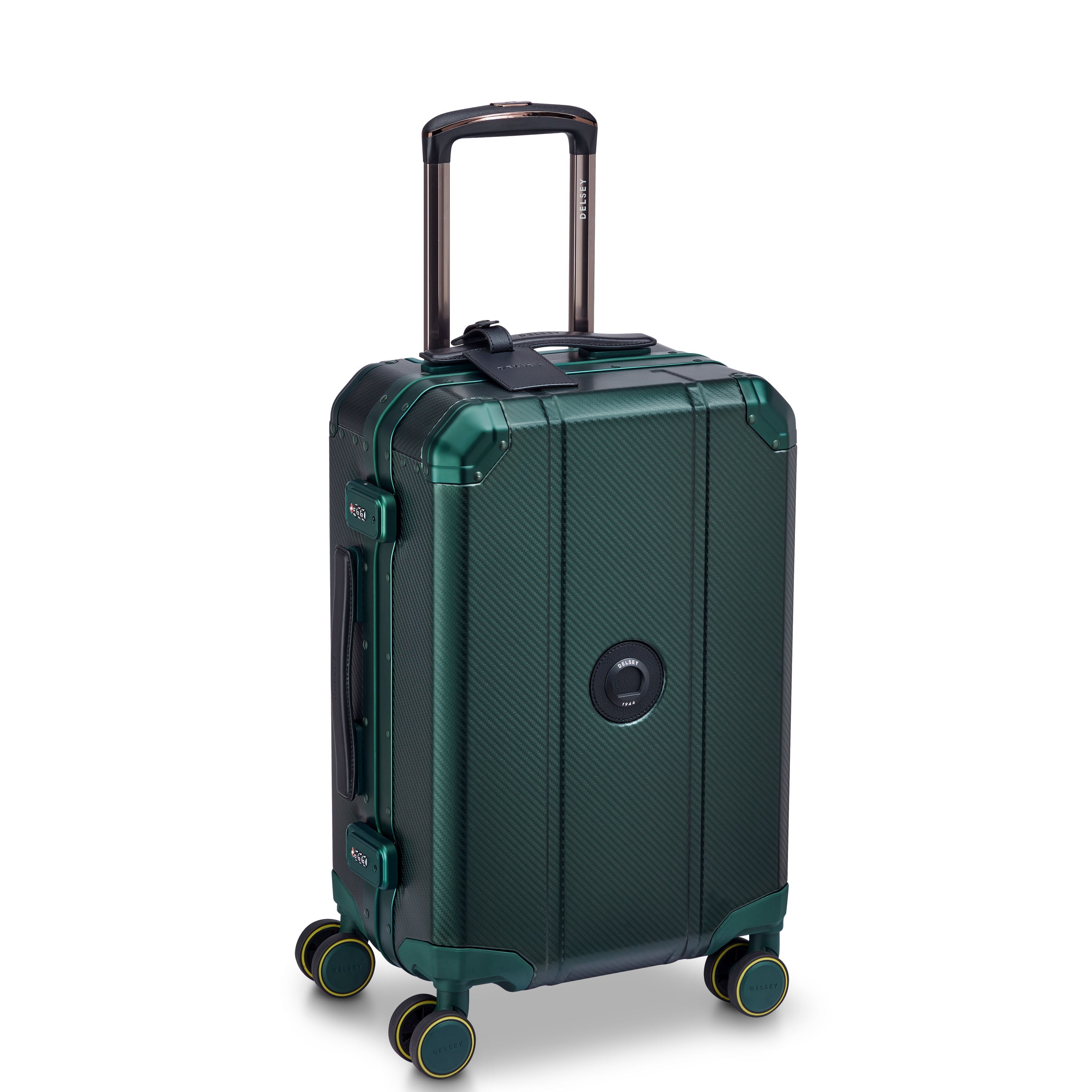 ALU'R| Valise Cabine Aluminium 48 CM VERT