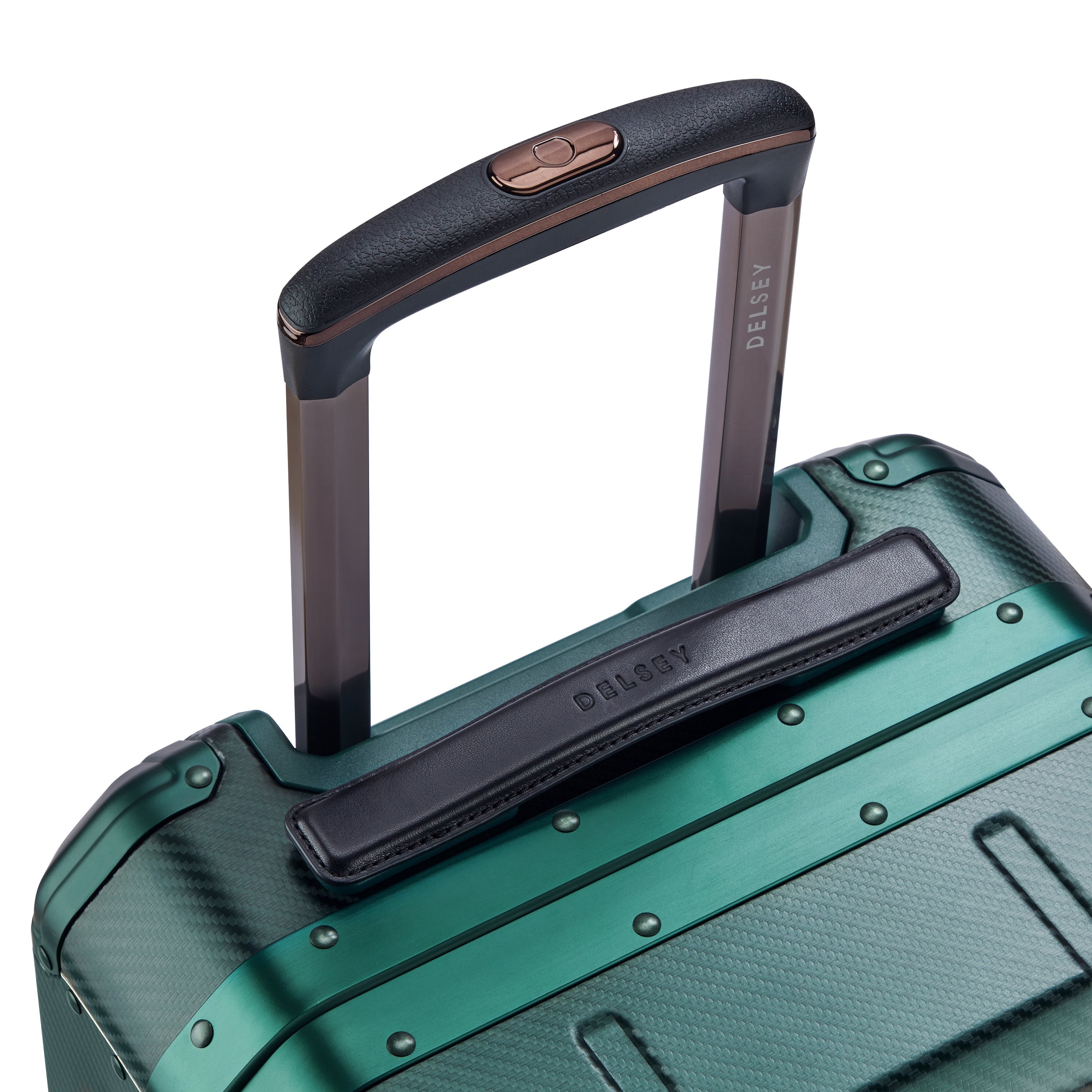 ALU'R| Valise Cabine Aluminium 48 CM VERT