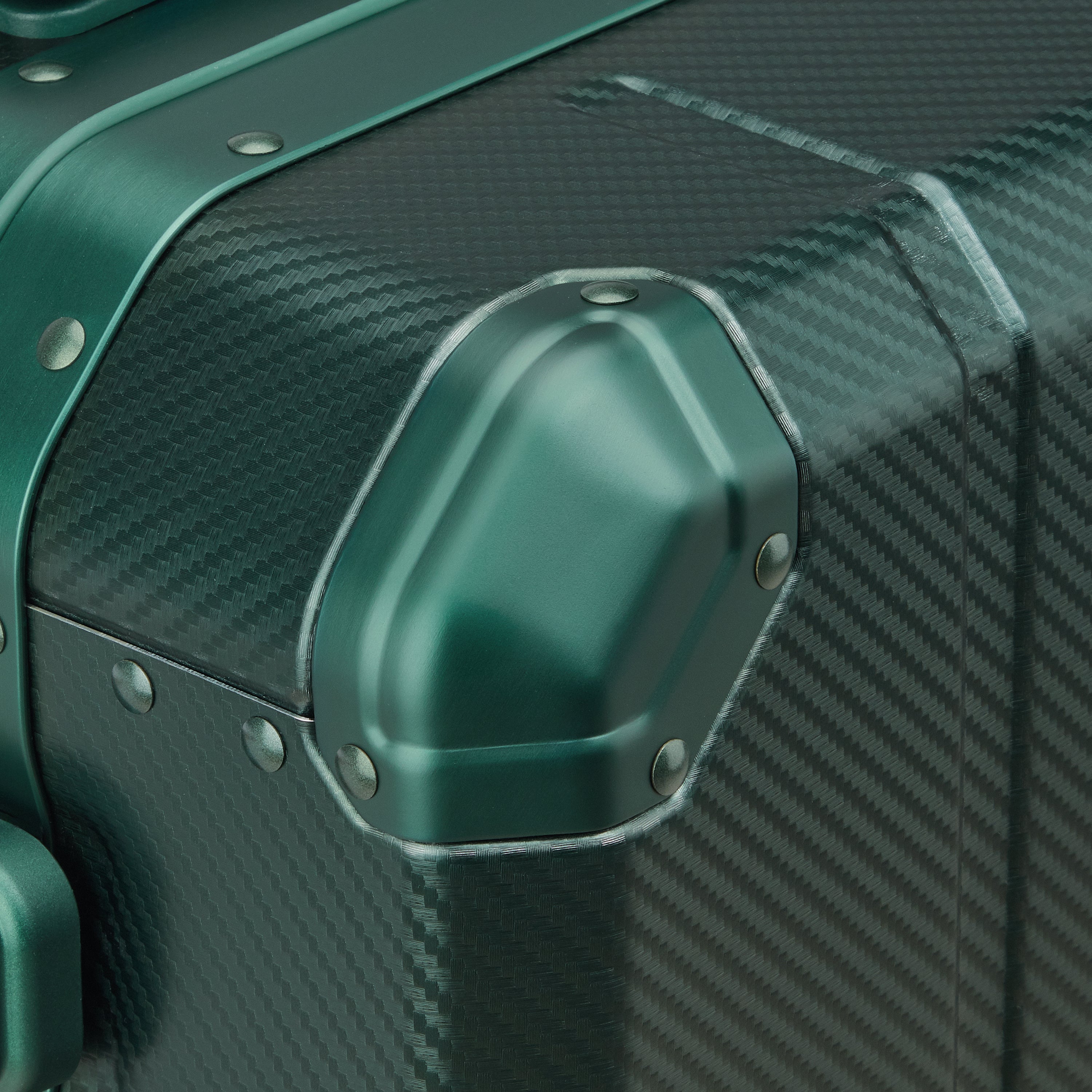 ALU'R| Valise Cabine Aluminium 48 CM VERT