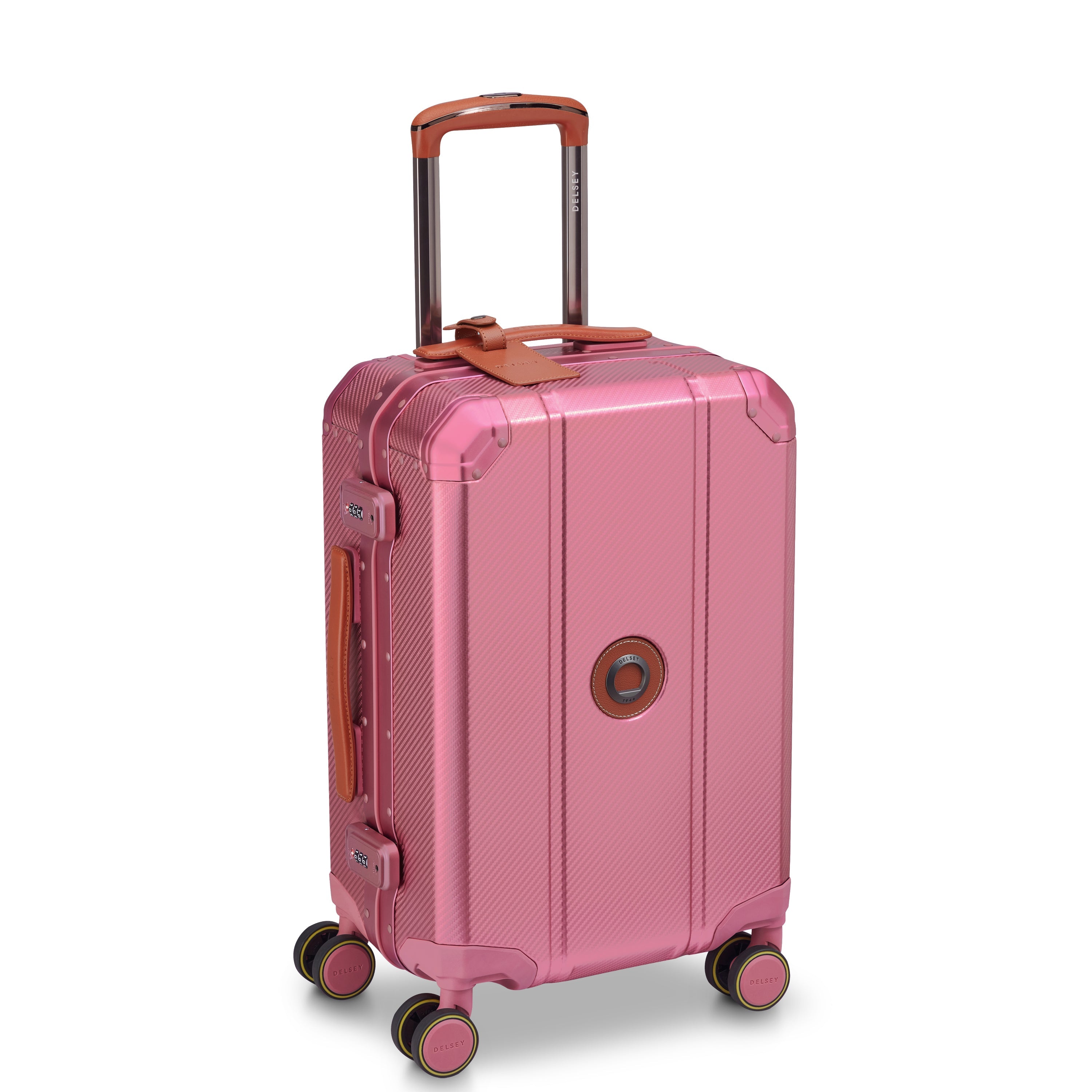 ALU'R| Valise Cabine Aluminium 48 CM ROSE