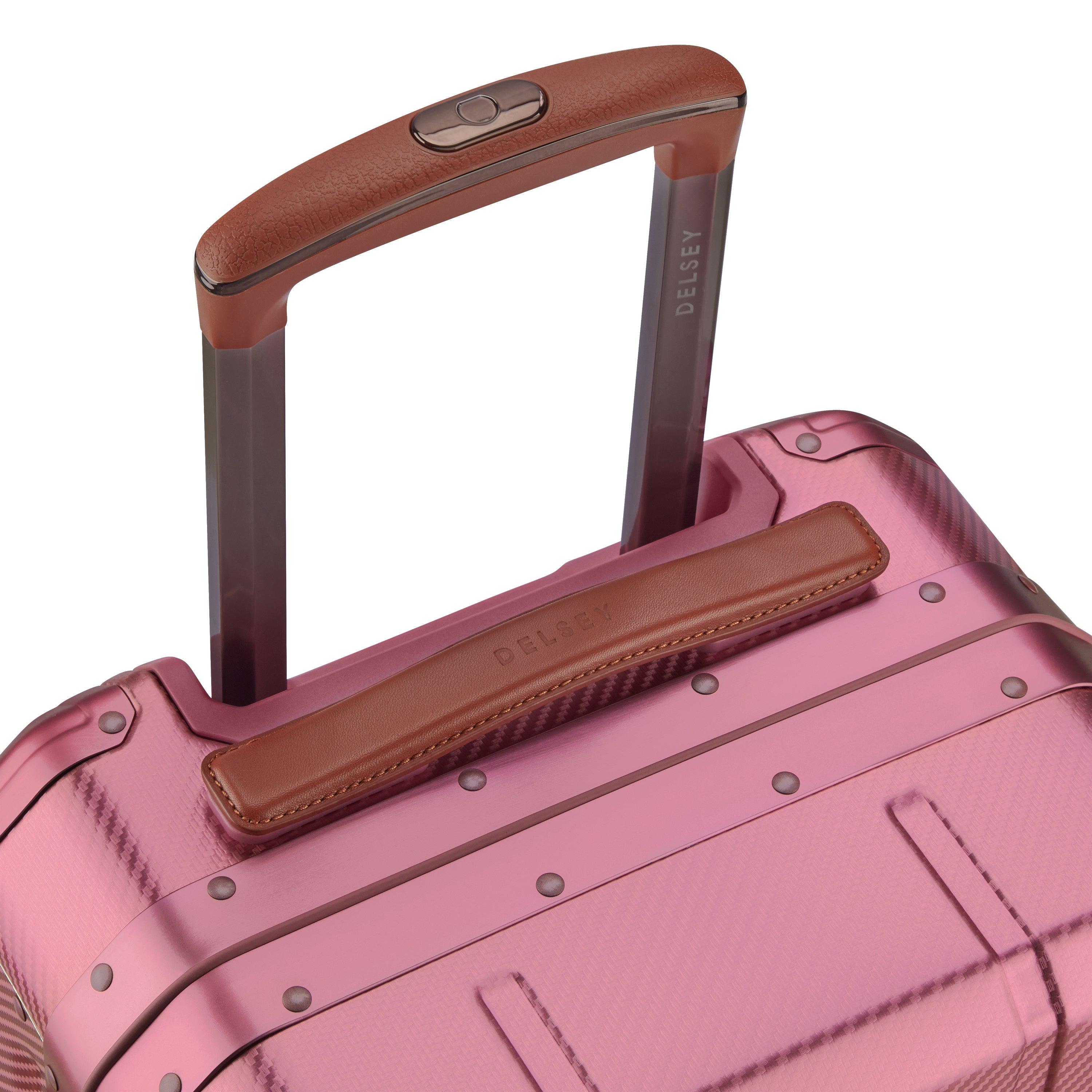 ALU'R| Valise Cabine Aluminium 48 CM ROSE