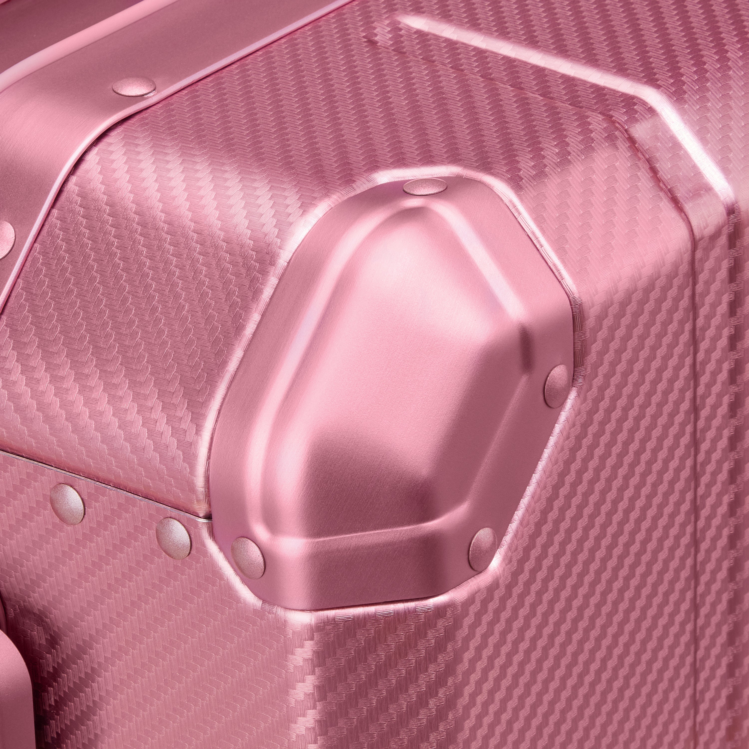 ALU'R| Valise Cabine Aluminium 48 CM ROSE