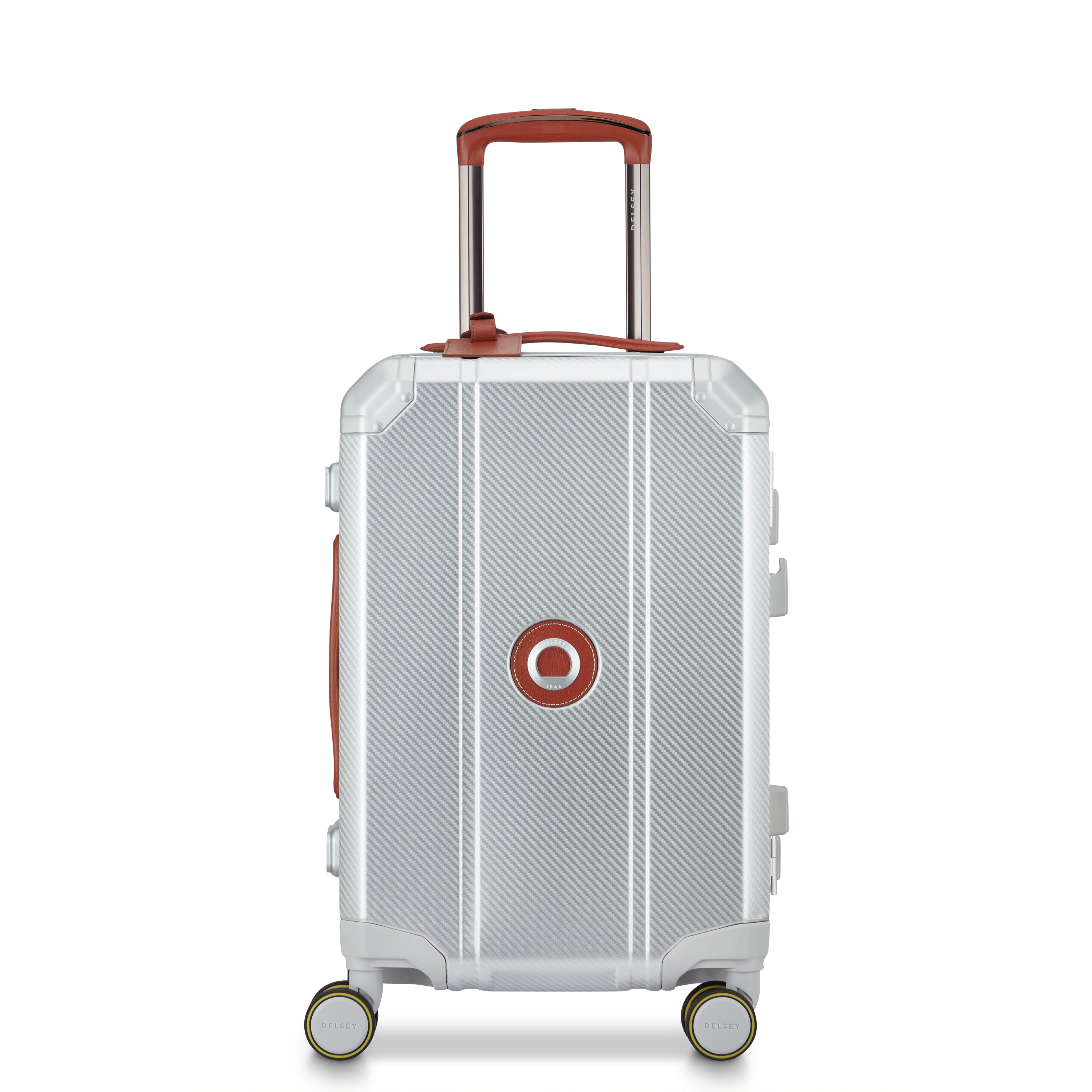 ALU'R| Valise Cabine Aluminium 48 CM ARGENT