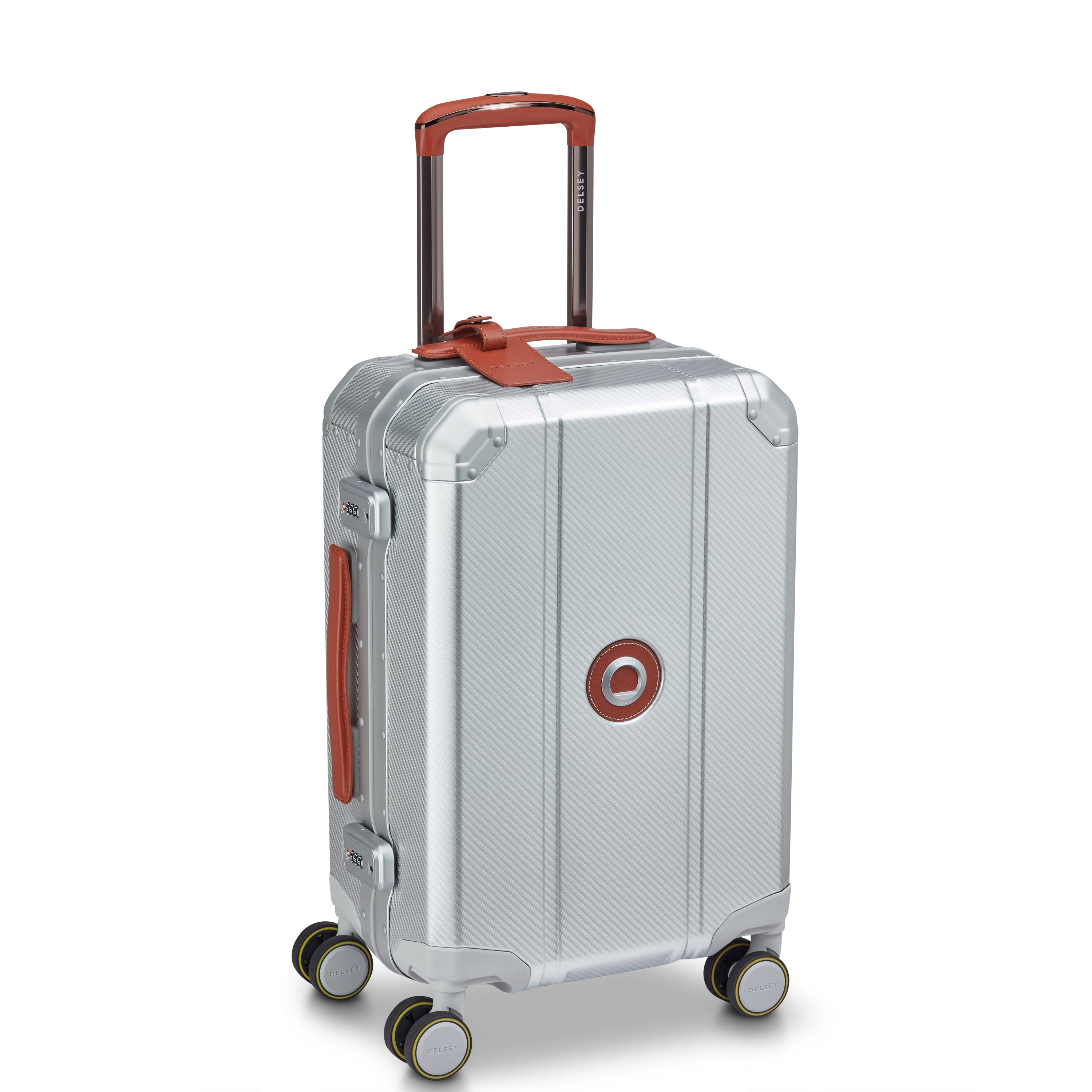 ALU'R| Valise Cabine Aluminium 48 CM ARGENT