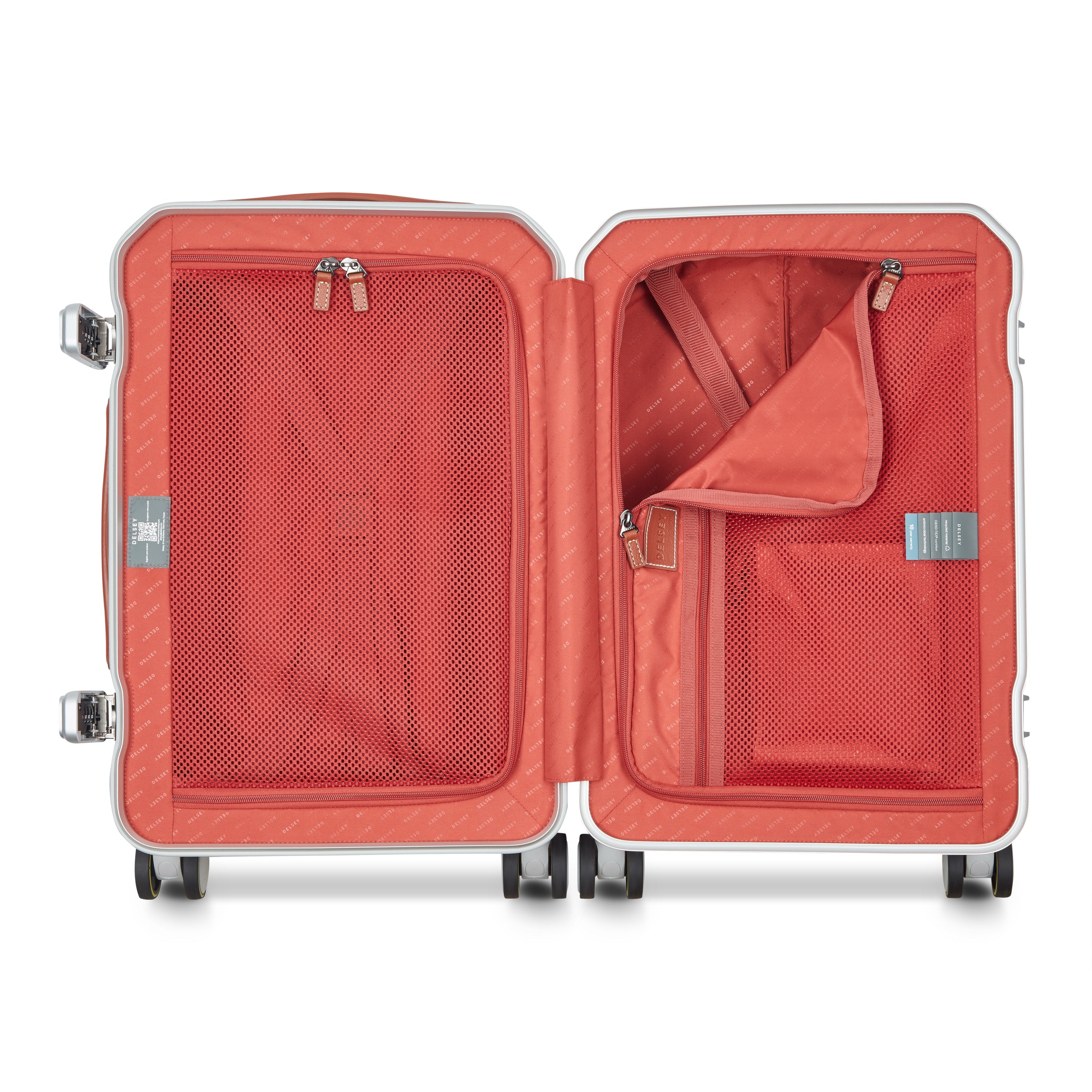 ALU'R| Valise Cabine Aluminium 48 CM ARGENT